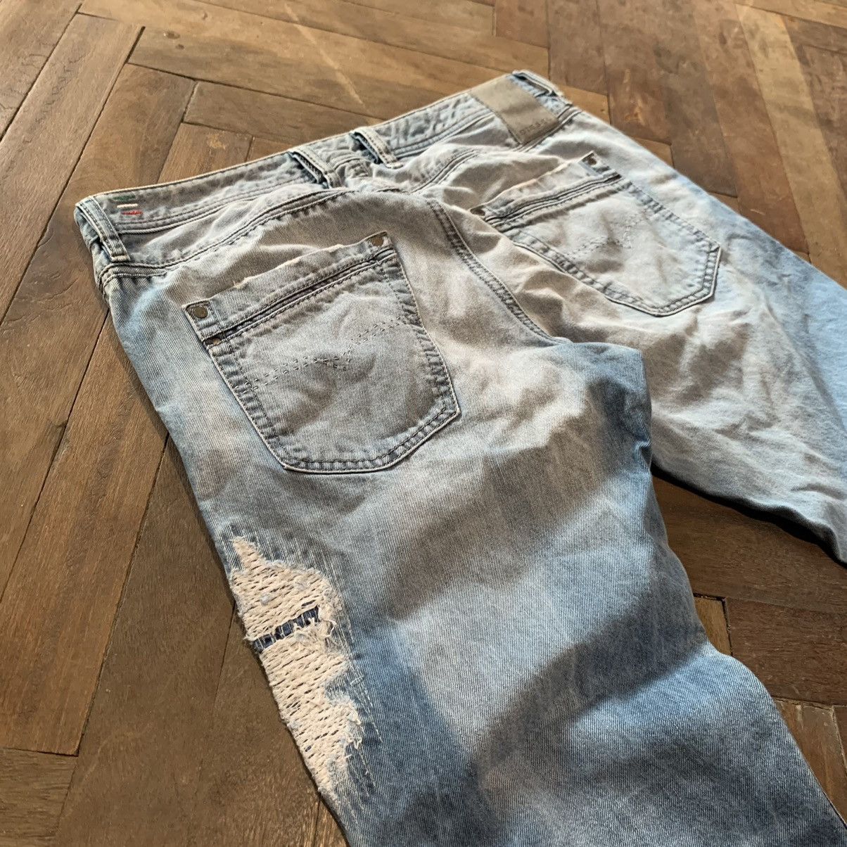 Other Vintage Diesel Jeans Distressed Faded Denim y2k Size US 32 / EU 48 - 2 Thumbnail