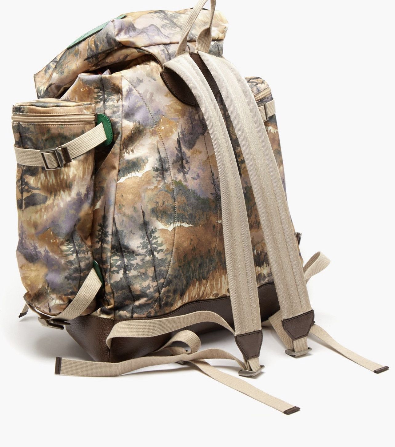 Gucci × The North Face Gucci x North Face Nylon Forest Print Backpack Size ONE SIZE - 2 Thumbnail