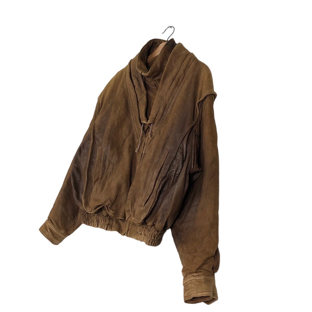 Japanese Brand 🔥Vintage 60’s Fly Genuine Leather Jacket Robert Comstock Size US M / EU 48-50 / 2 - 2 Thumbnail