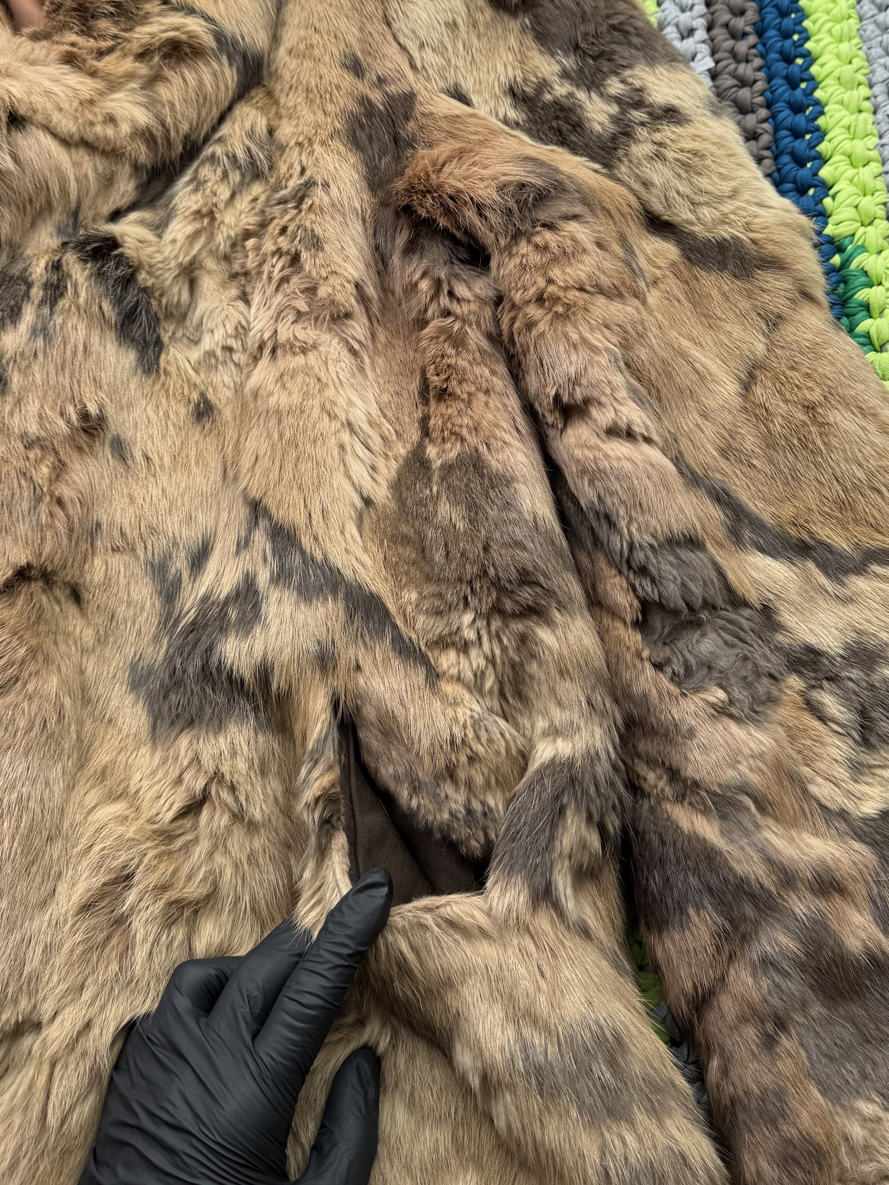 Japanese Brand Vintage Real Fur Coat (V98)D15 Size L / US 10 / IT 46 - 4 Thumbnail
