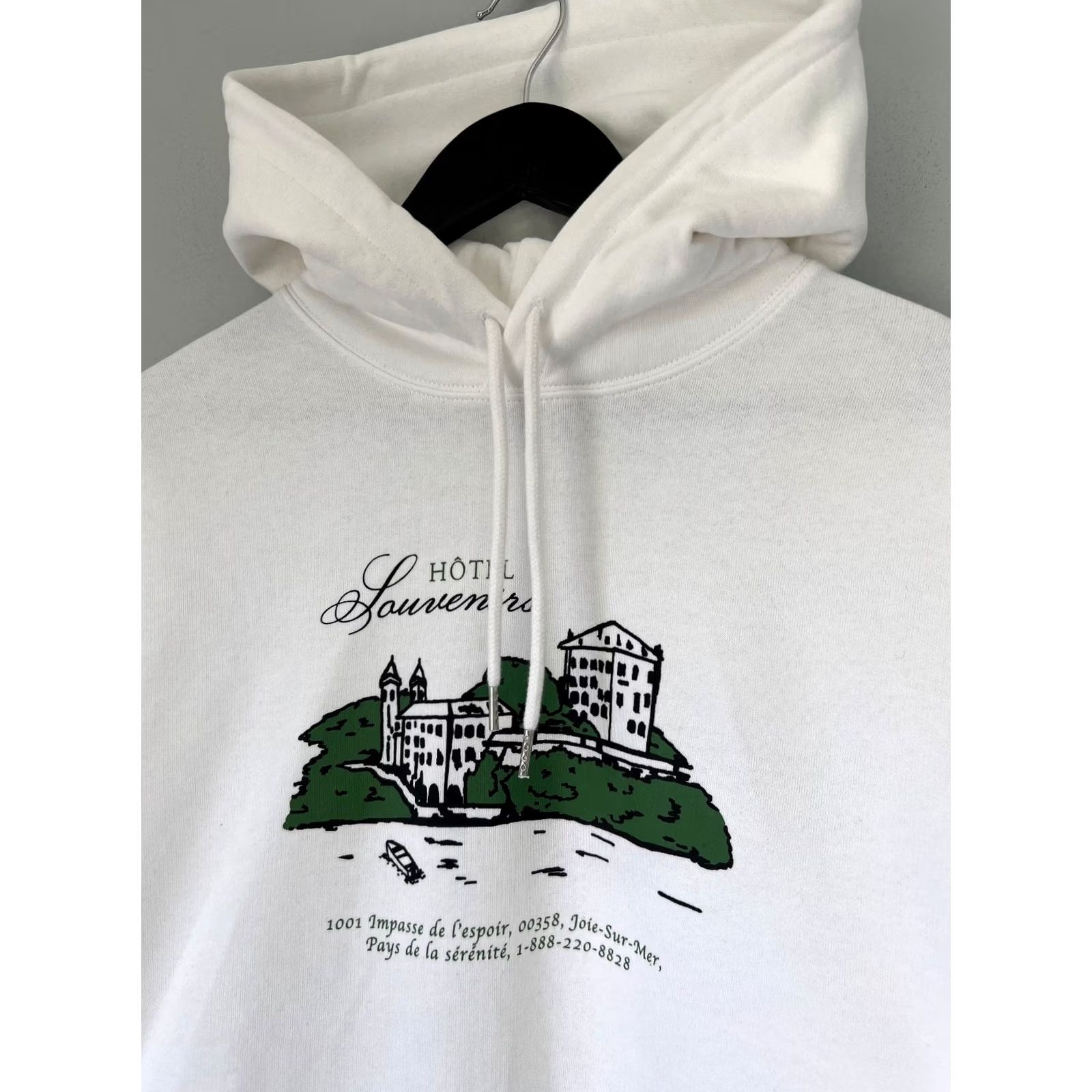 Jjjjound X A.P.C. Hoodie Adult Large White New, Men's — image 2 of 6