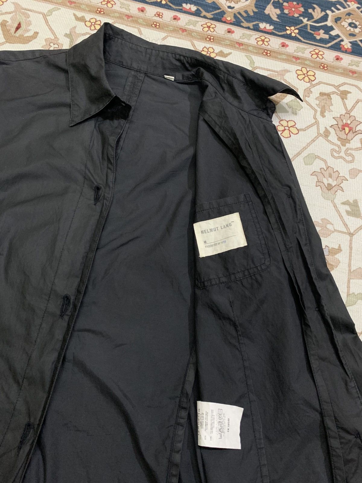 Helmut Lang HELMUT LANG 1999 TECHNICAL MINIMAL JACKET Size S / US 4 / IT 40 - 6 Thumbnail