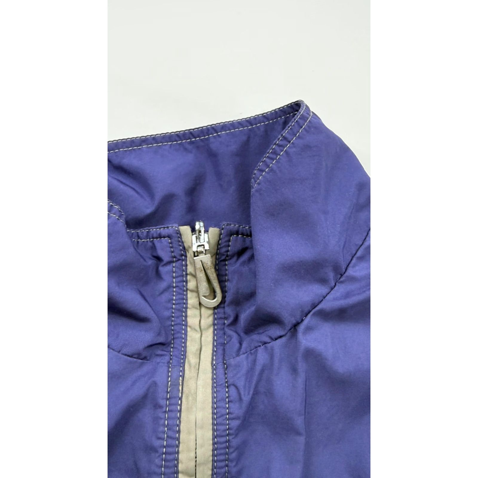 Nike Nike Jacket XL Mens Gray Purple Reversible Fleece-Lined Full Zip Swoosh Size US XL / EU 56 / 4 - 5 Thumbnail