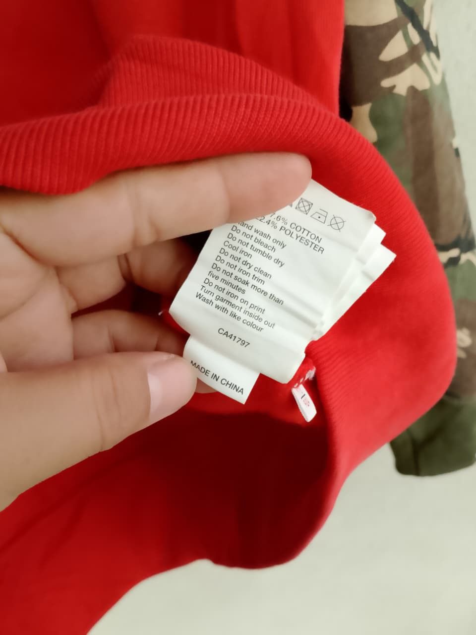 Aape AAPE half cammo zipper hoodie Size US M / EU 48-50 / 2 - 10 Thumbnail
