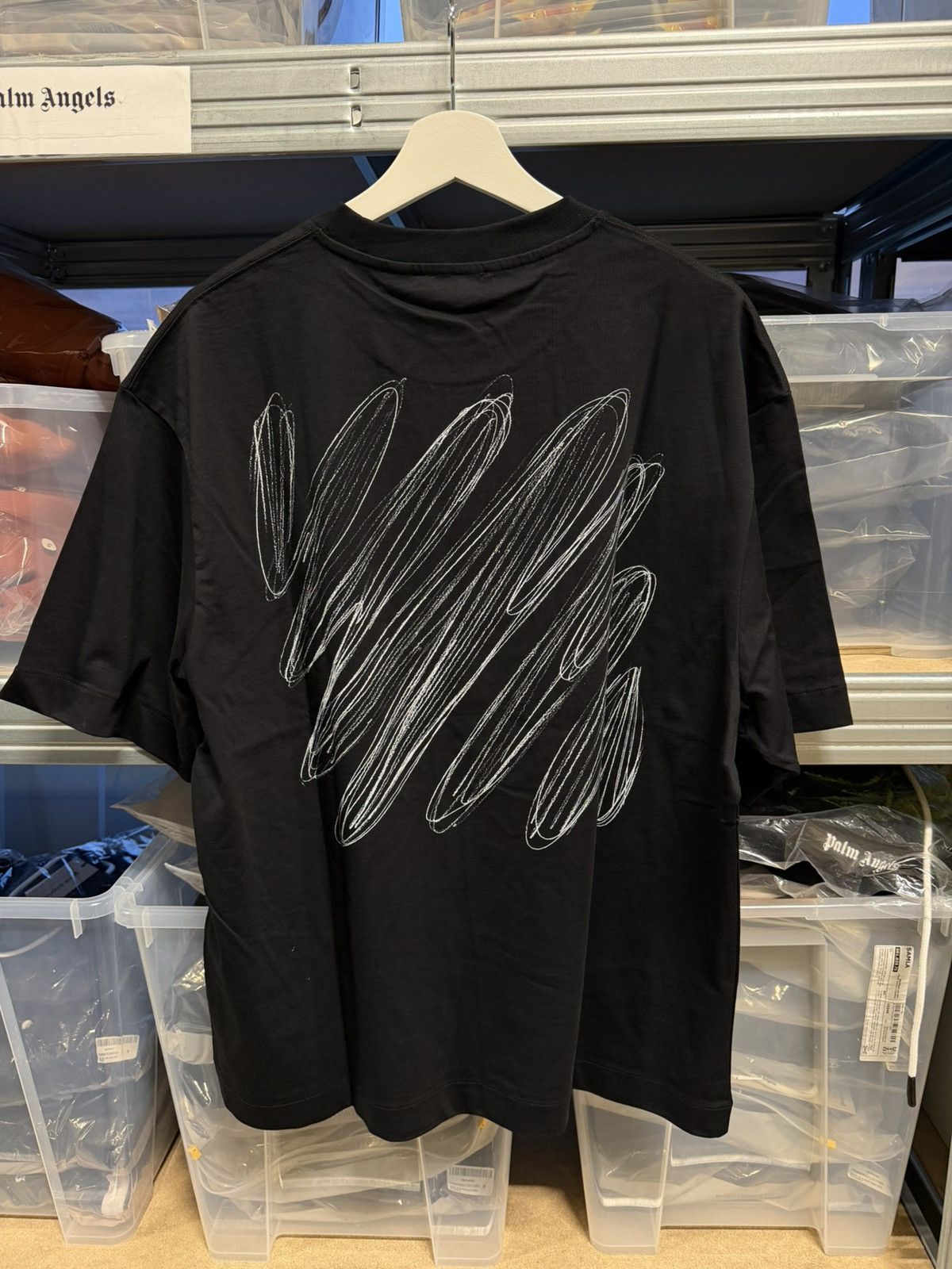 Off-White Scribble T-Shirt NEW 550$