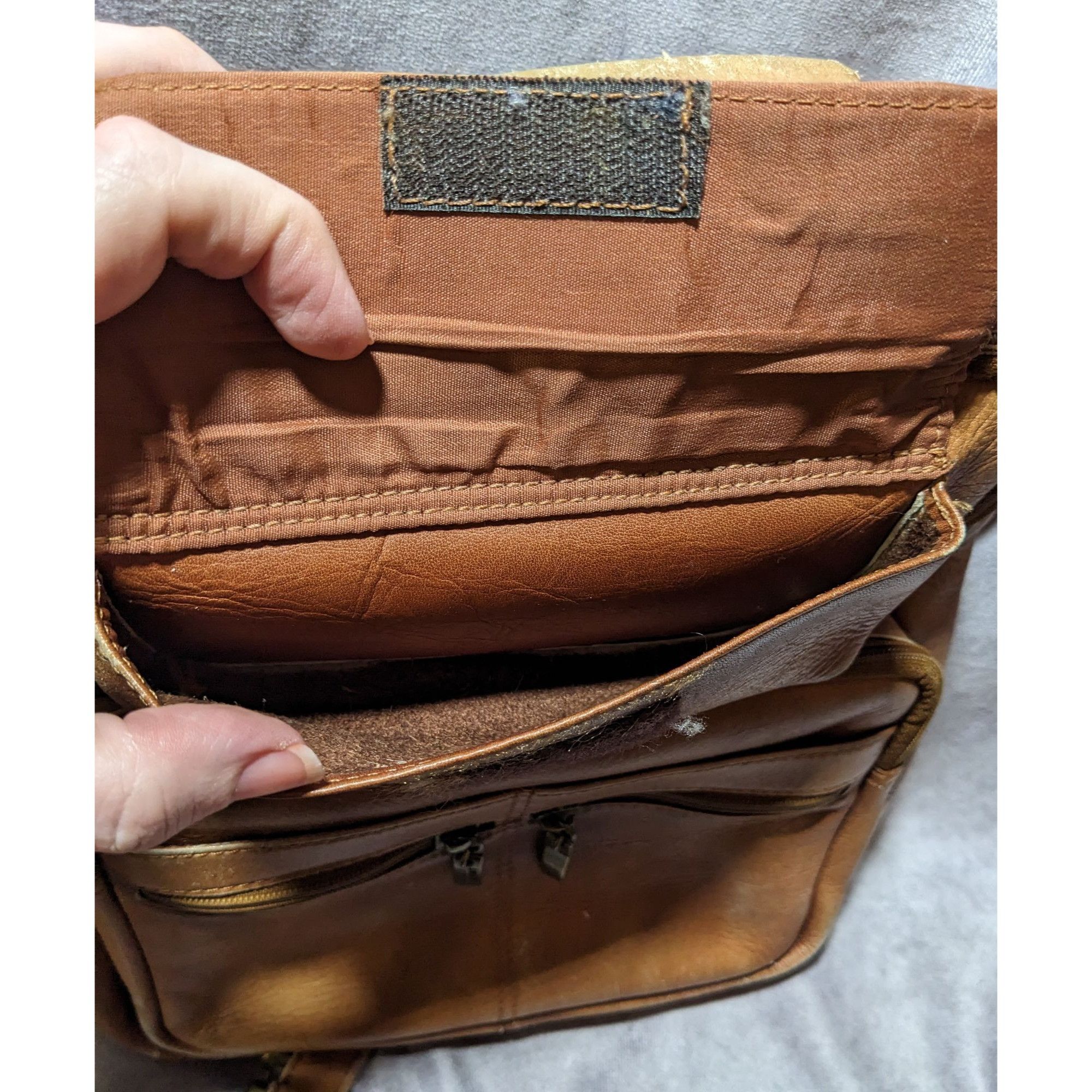 Wilsons Leather Vintage Wilson's Adventure Bound Originals Multi-Pocket Leat Size ONE SIZE - 20 Thumbnail