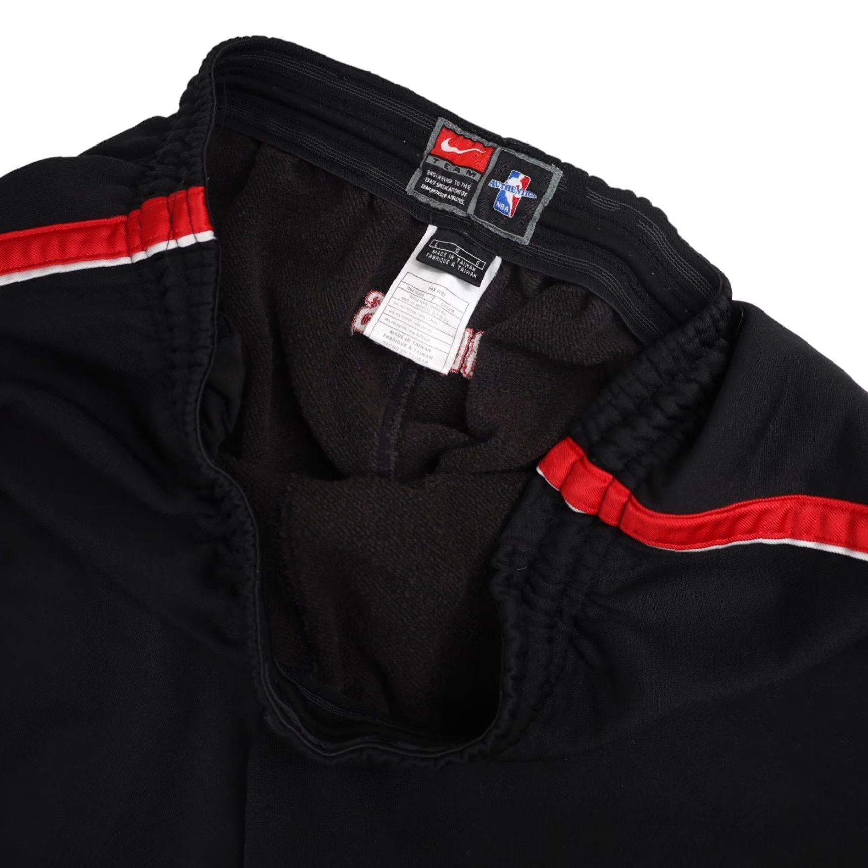 Nike VINTAGE Nike NBA Authentic Portland Blazers Basketball Shorts Black Mens Large Size US 33 - 5 Thumbnail