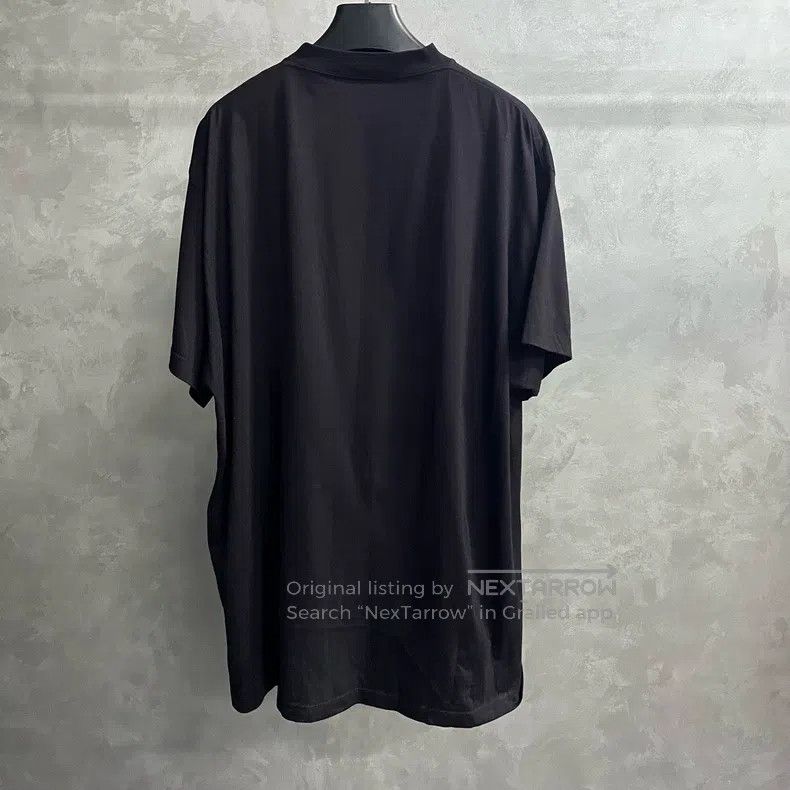 Balenciaga Balenciaga Black Printed Pattern Round Neck Loose Straight Size US L / EU 52-54 / 3 - 5 Thumbnail