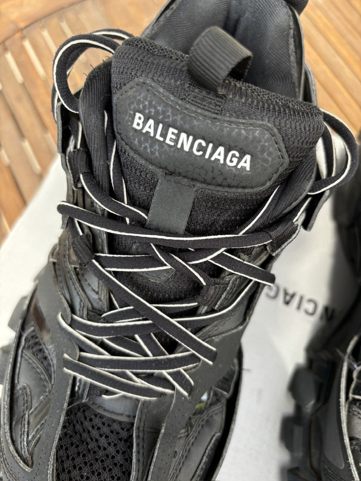 Balenciaga Balenciaga Track Runner V2 Black Size US 9 / EU 42 - 5 Thumbnail