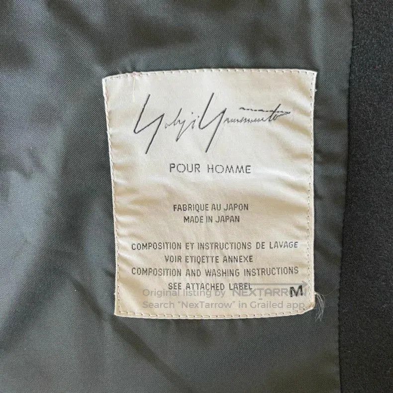 Yohji Yamamoto Yohji Yamamoto 97AW Zip Jacket. Size US M / EU 48-50 / 2 - 7 Thumbnail