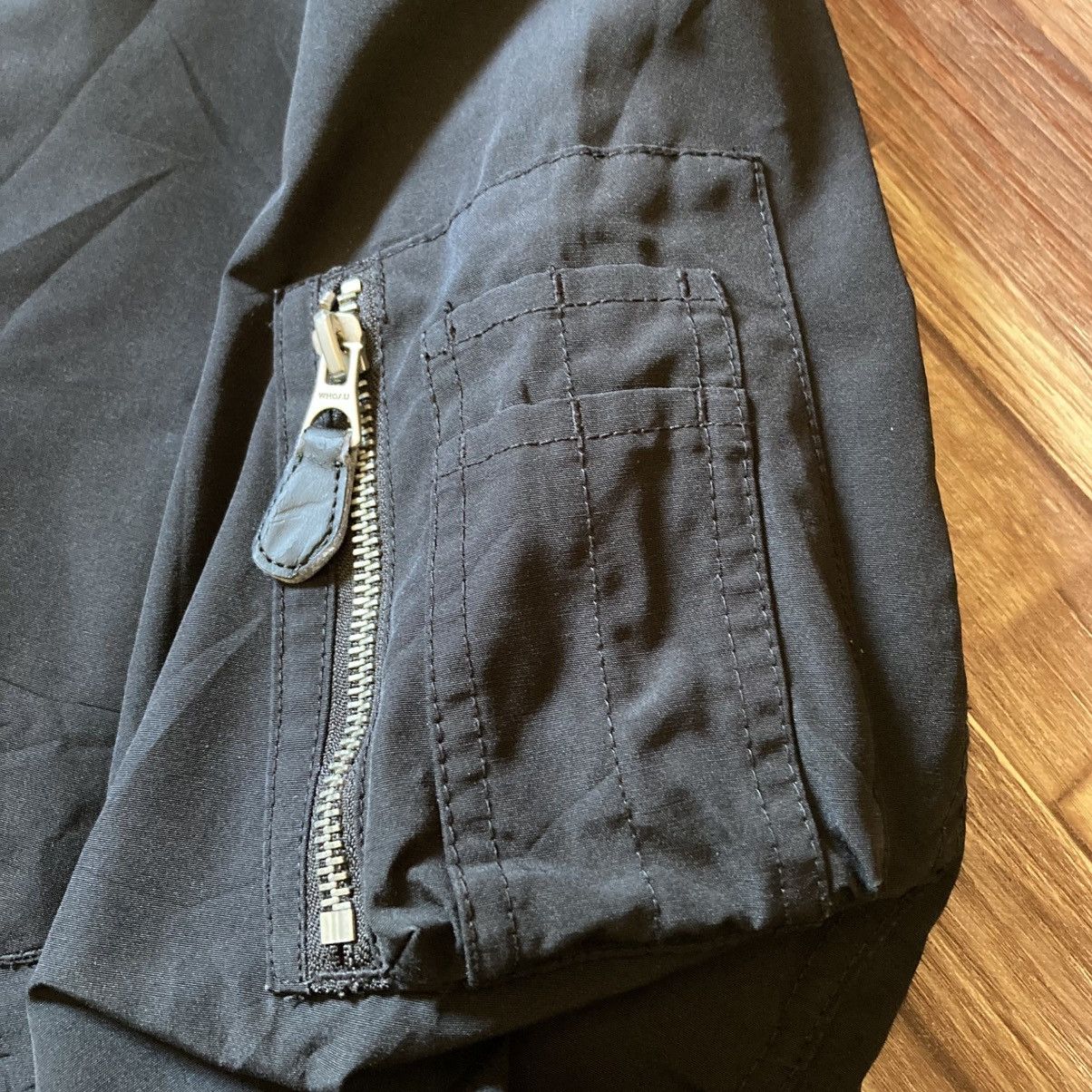 Who A.U. Vintage Style MA-1 Bomber Black Flight Jacket Size US M / EU 48-50 / 2 - 7 Thumbnail