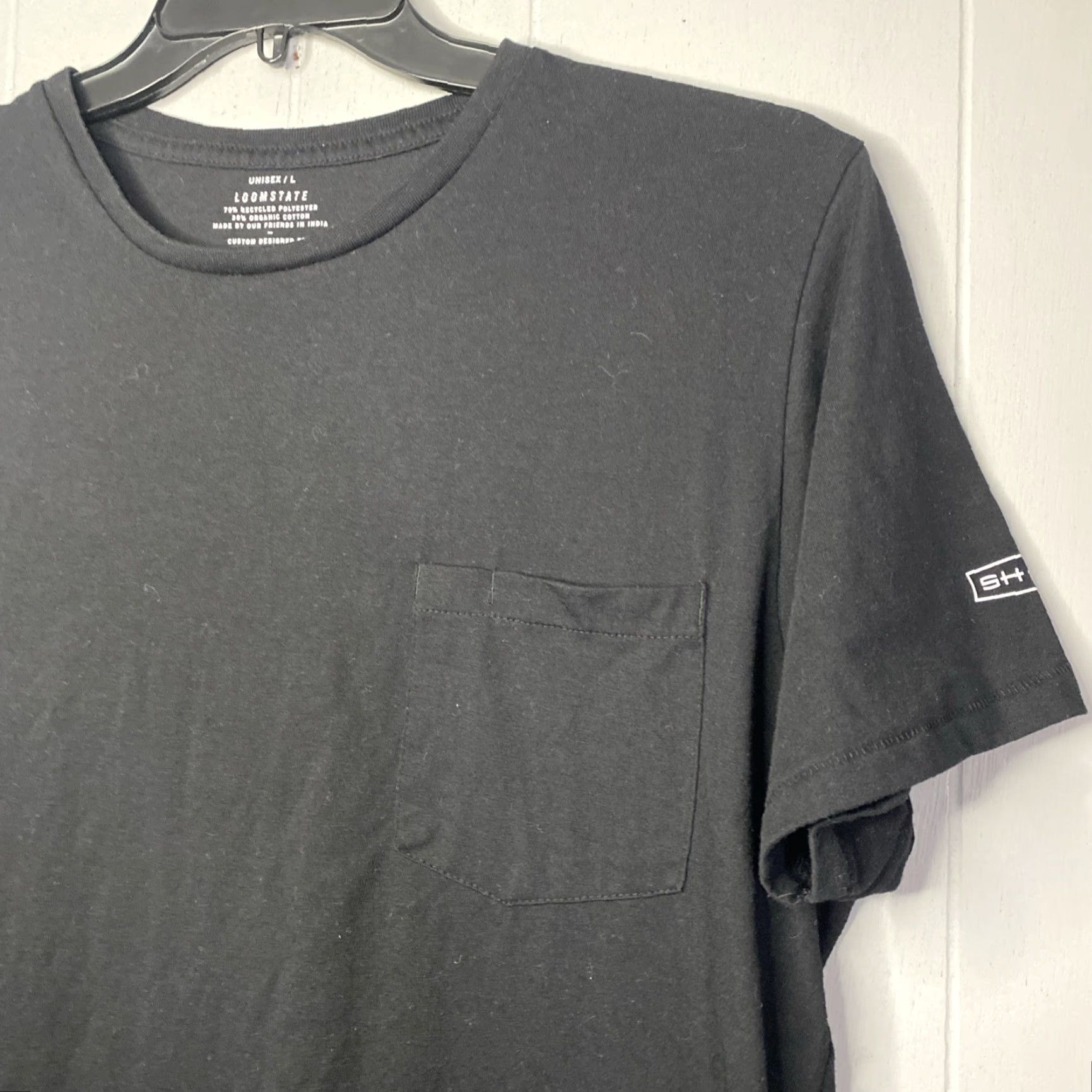 Vintage Sheetz T-Shirt Men Adult Large Black Chest Pocket Work Tee L 22x28 Size US L / EU 52-54 / 3 - 2 Thumbnail