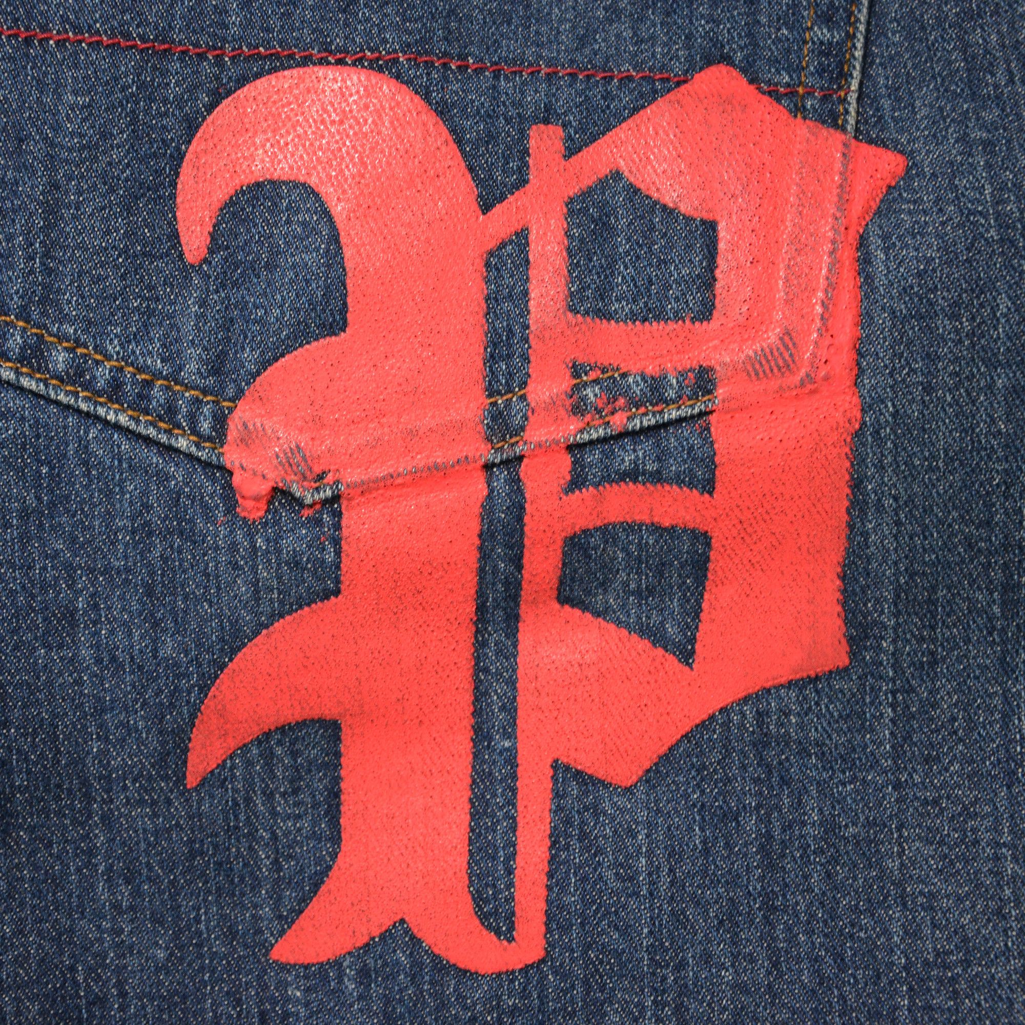 Other Le Paco Jeans New York Y2K Streetwear Regular Fit Size US 31 - 10 Thumbnail