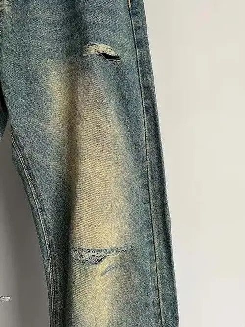 Japanese Brand × Jean Blue Washed Blue Denim Jeans Size US 30 / EU 46 - 4 Thumbnail