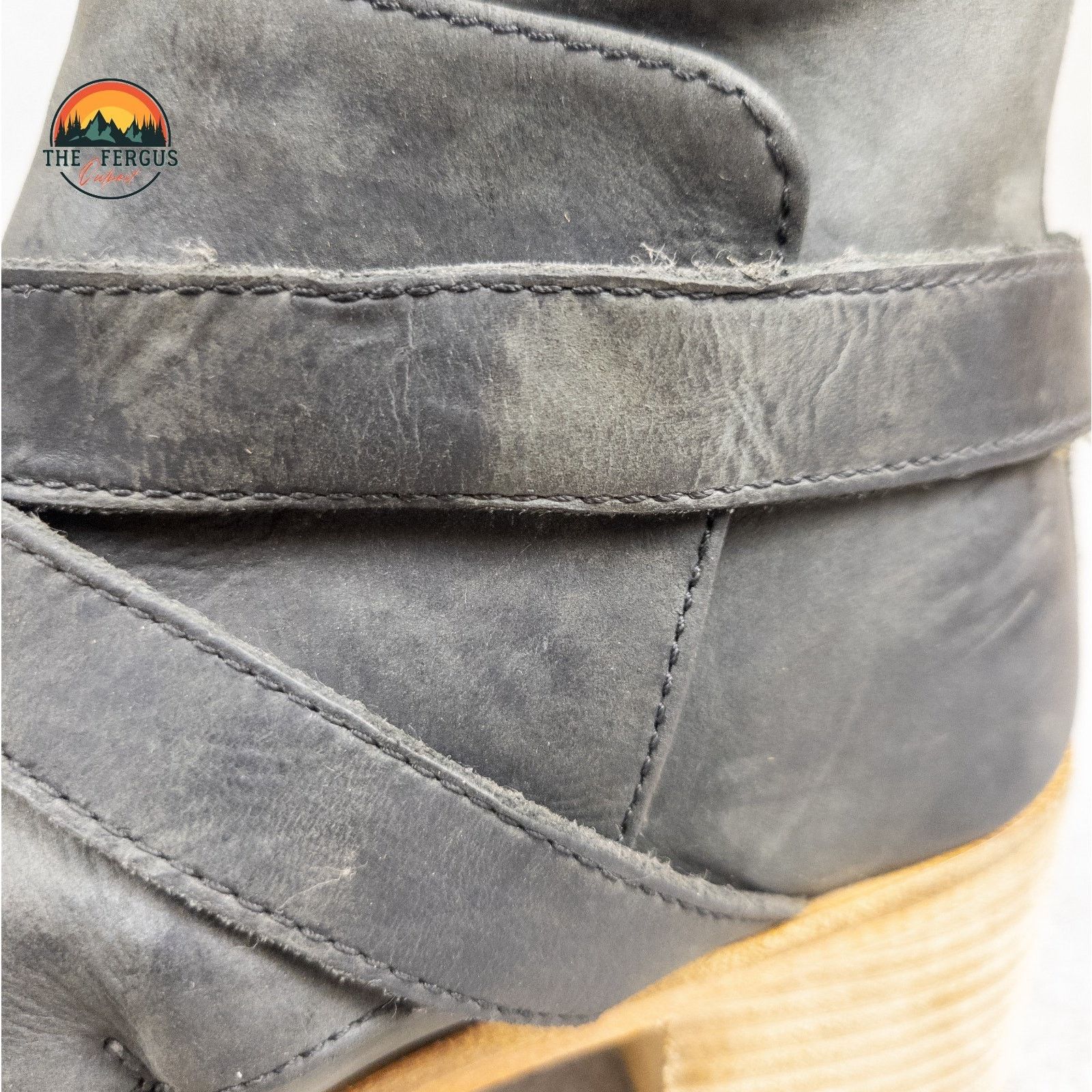 Free People Urban Western Free People 6.5 Black Boots Size US 6.5 / IT 36.5 - 14 Thumbnail