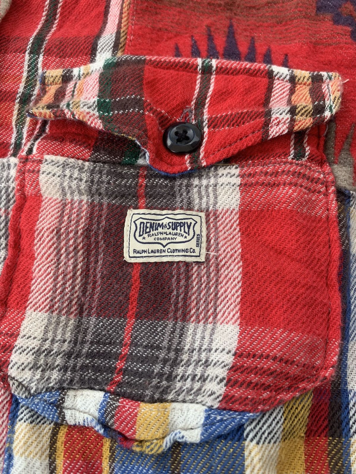 Denim & Supply Ralph Lauren Flanell pacthwork denim & supply ralph laurent Size US S / EU 44-46 / 1 - 4 Thumbnail