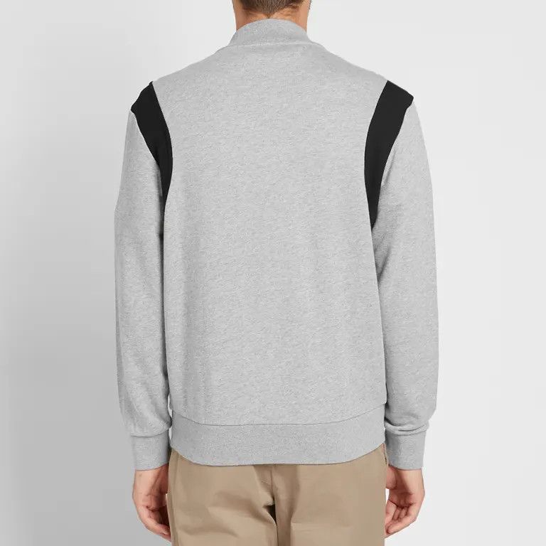 Maison Kitsune MAISON KITSUNE Paris Teddy Jacket Bomber Grey Tricolour Fox Size US M / EU 48-50 / 2 - 2 Thumbnail