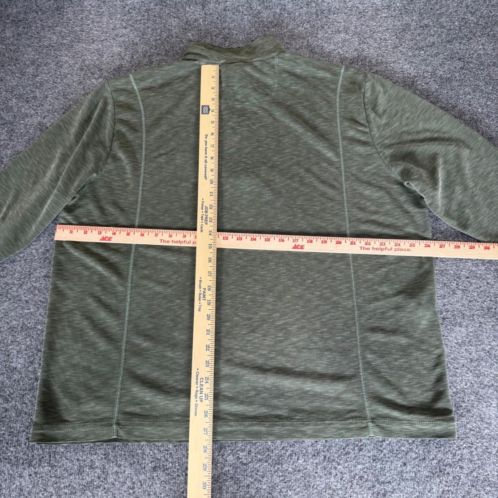 Tommy Bahama Tommy Bahama 1/4 Zip Pullover Mens XXL Green Modal Size US XXL / EU 58 / 5 - 7 Thumbnail