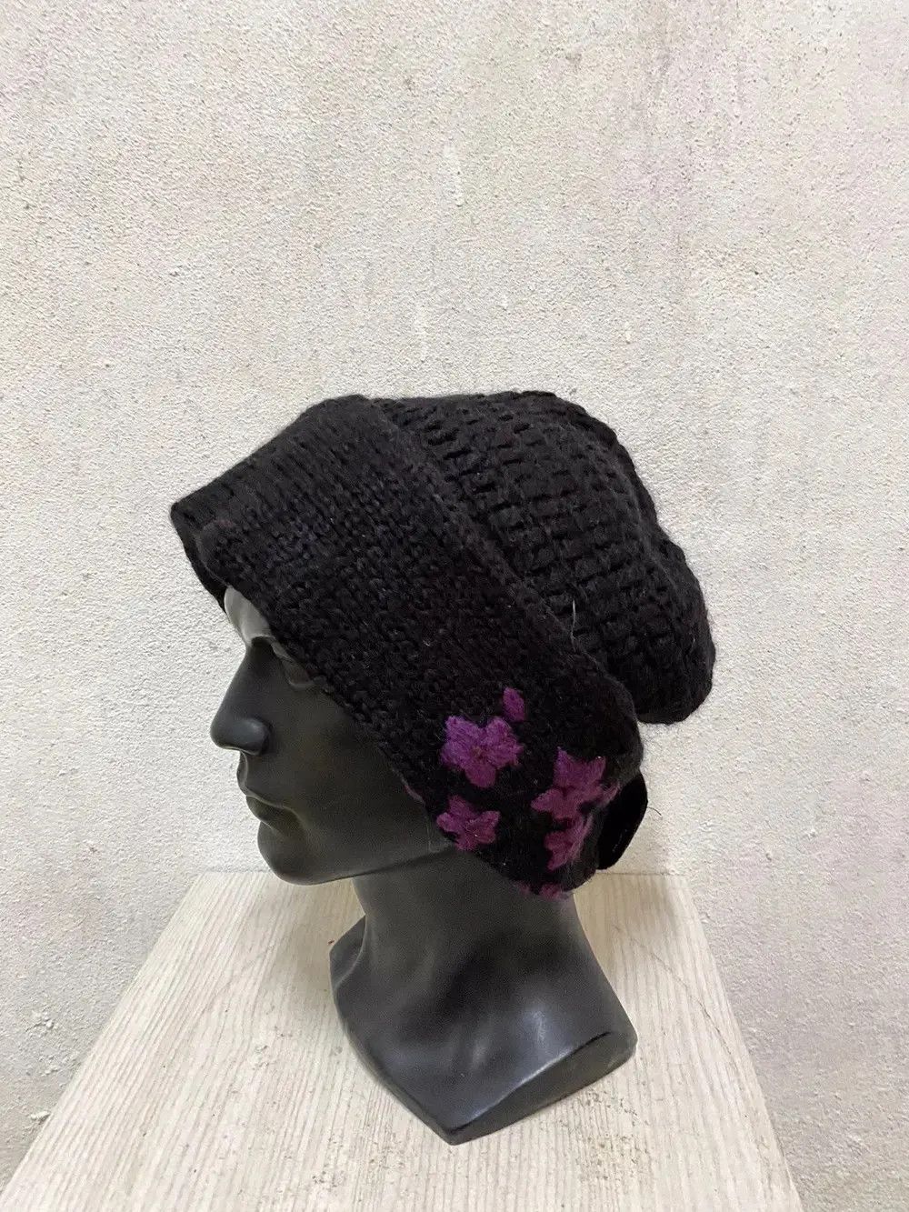 Japanese Brand Japanese Brand Yuki Kimijima Crochet Beanie Hat Size ONE SIZE - 2 Thumbnail