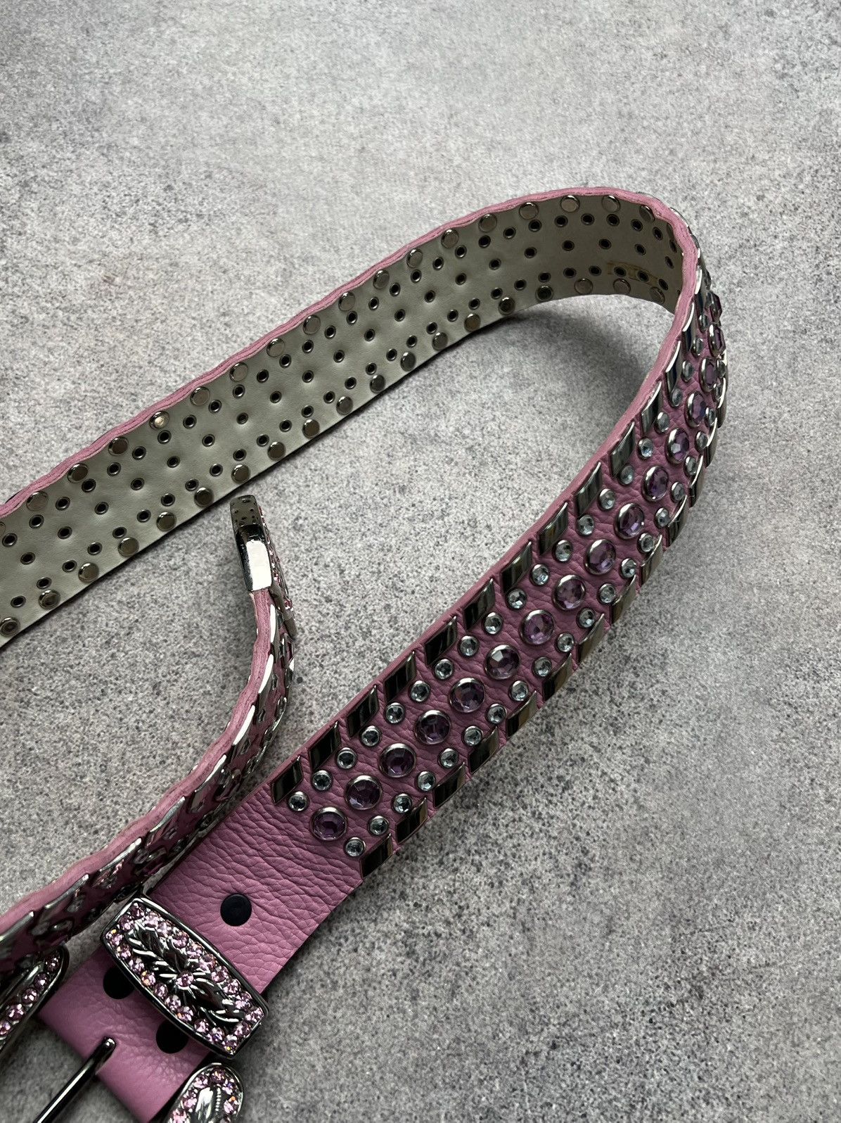 B.B. Simon Vintage studded punk belt Size ONE SIZE - 4 Thumbnail