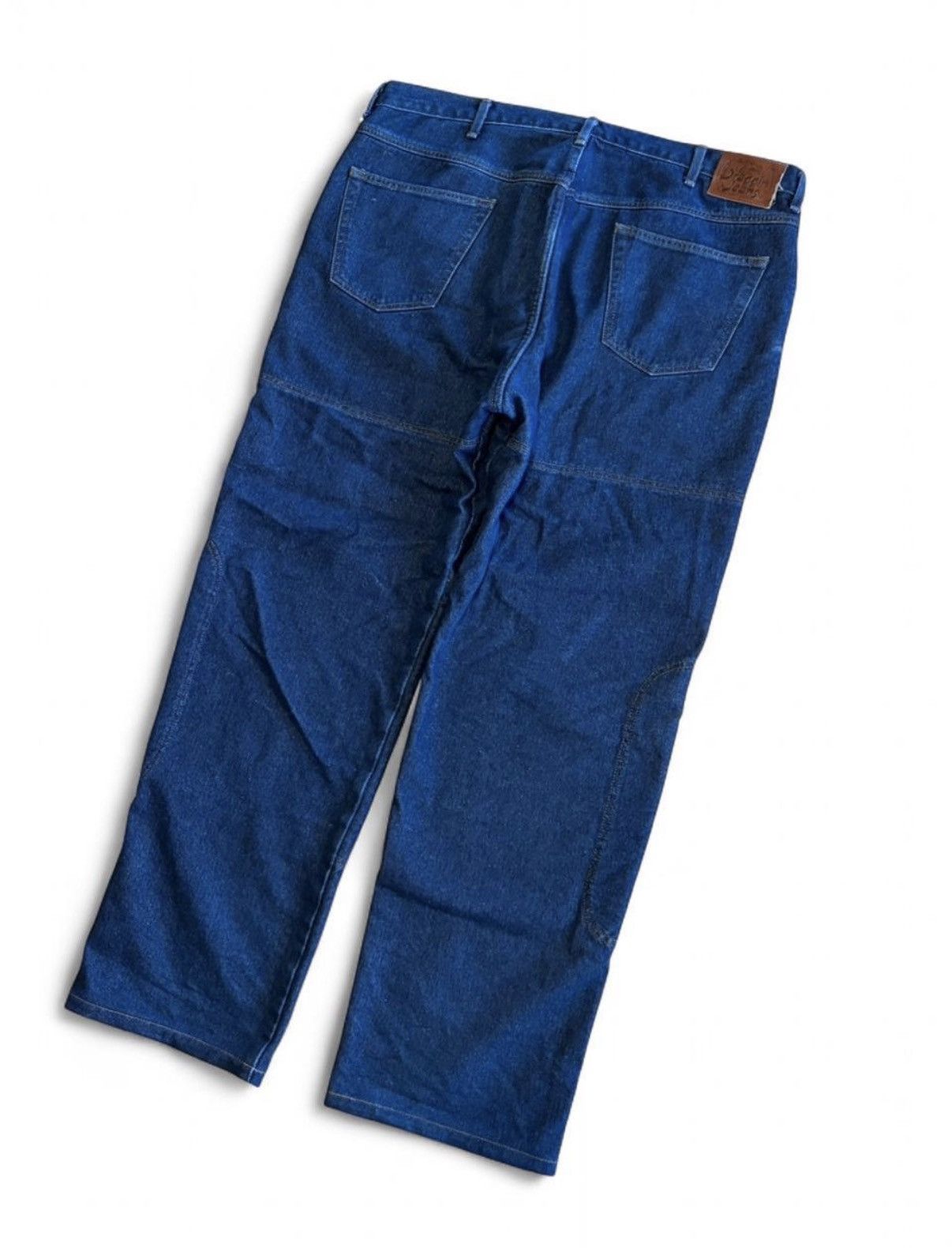 Vintage DRAGON JEANS INSANLY FAT AND INSULATED DENIM 44x34 Size US 44 / EU 60 - 1 Thumbnail