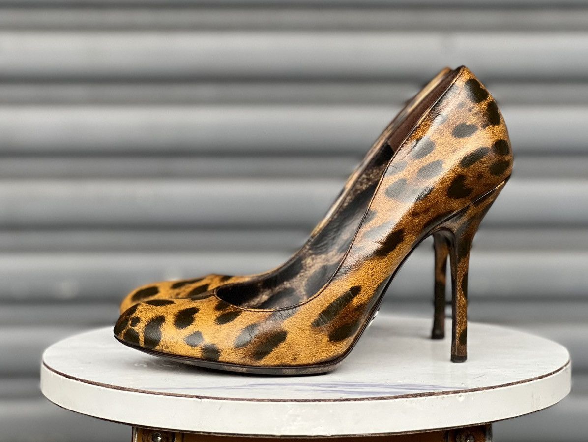 Dolce & Gabbana Dolce & Gabbana leopard print pumps Size US 6.5 / IT 36.5 - 1 Thumbnail