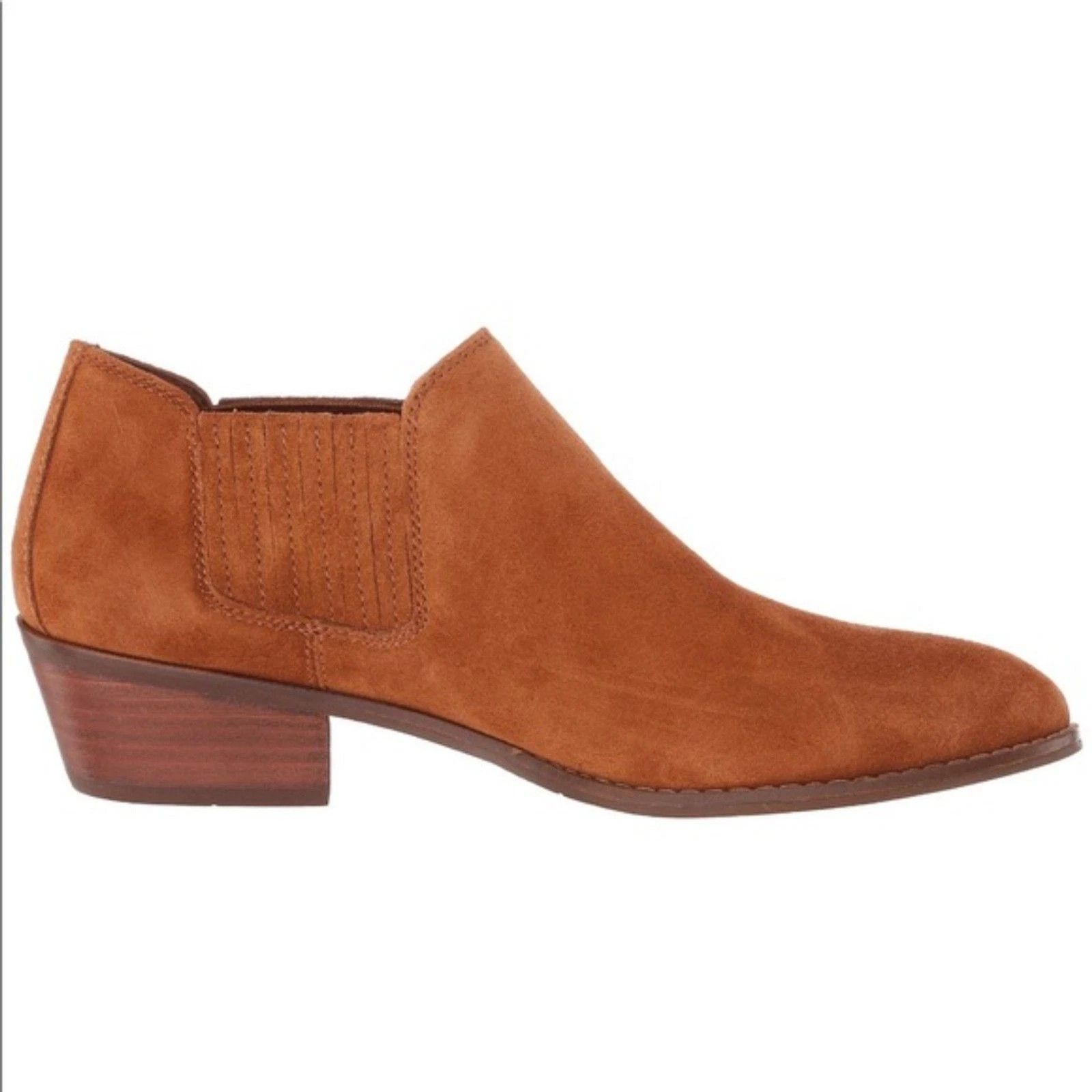 Coach Coach Devin suede ankle booties( tan/saddle) Size US 7.5 / IT 37.5 - 3 Thumbnail