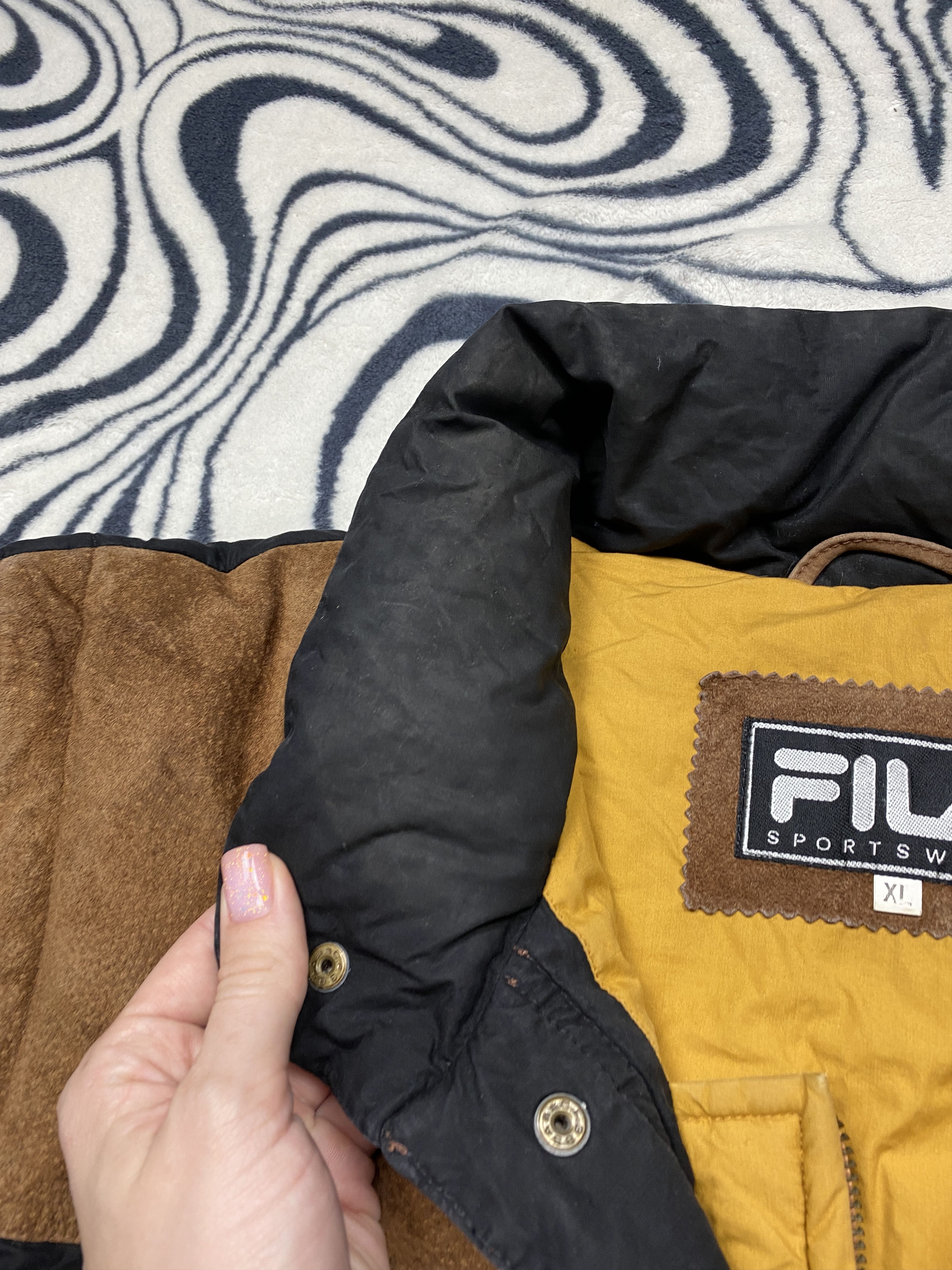 Fila Fila Vintage Mens Duck Down Vest Size US XL / EU 56 / 4 - 5 Thumbnail