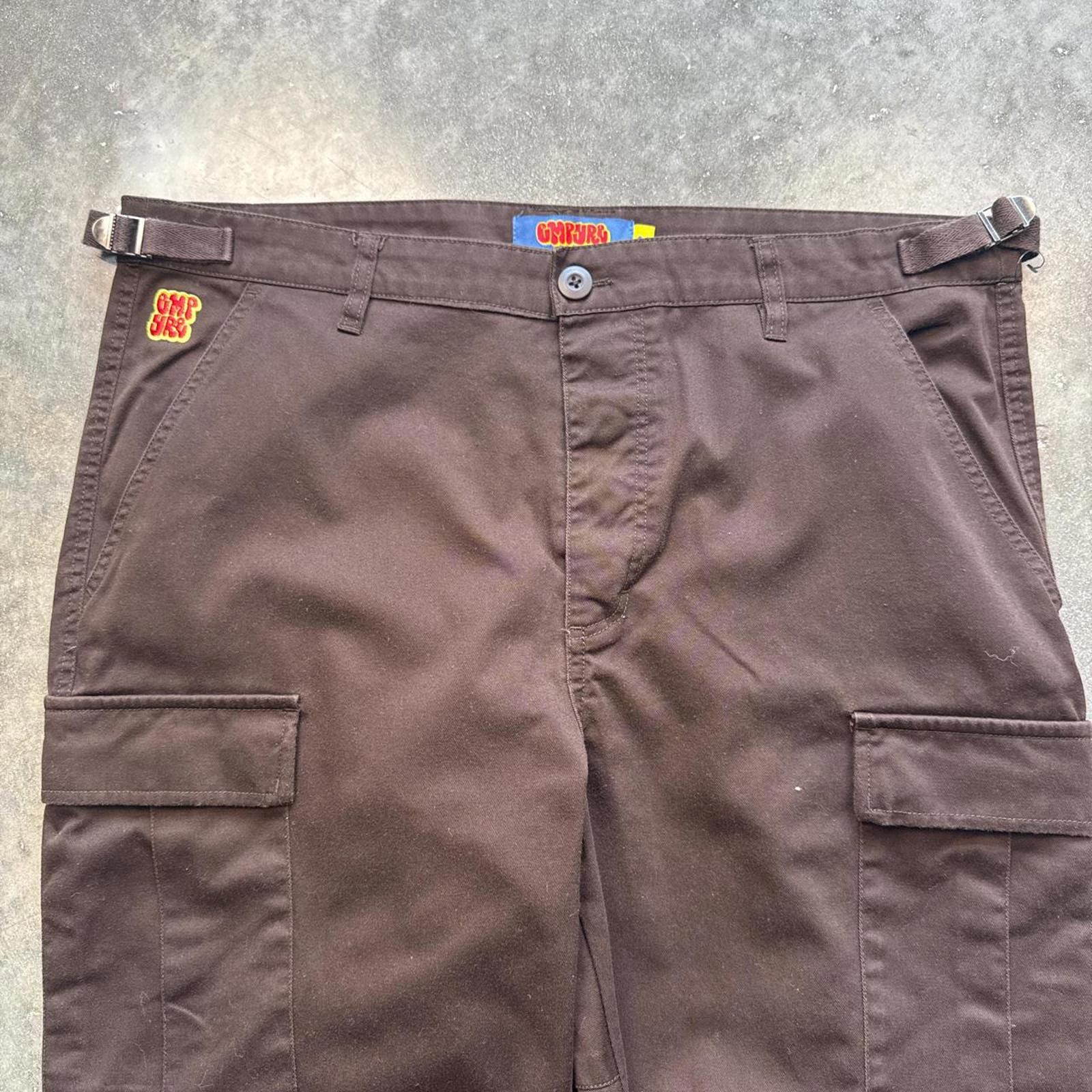 Carhartt Empyre Brown Skater Cargo Jeans With MUltiple Pockets Size US 34 / EU 50 - 3 Thumbnail