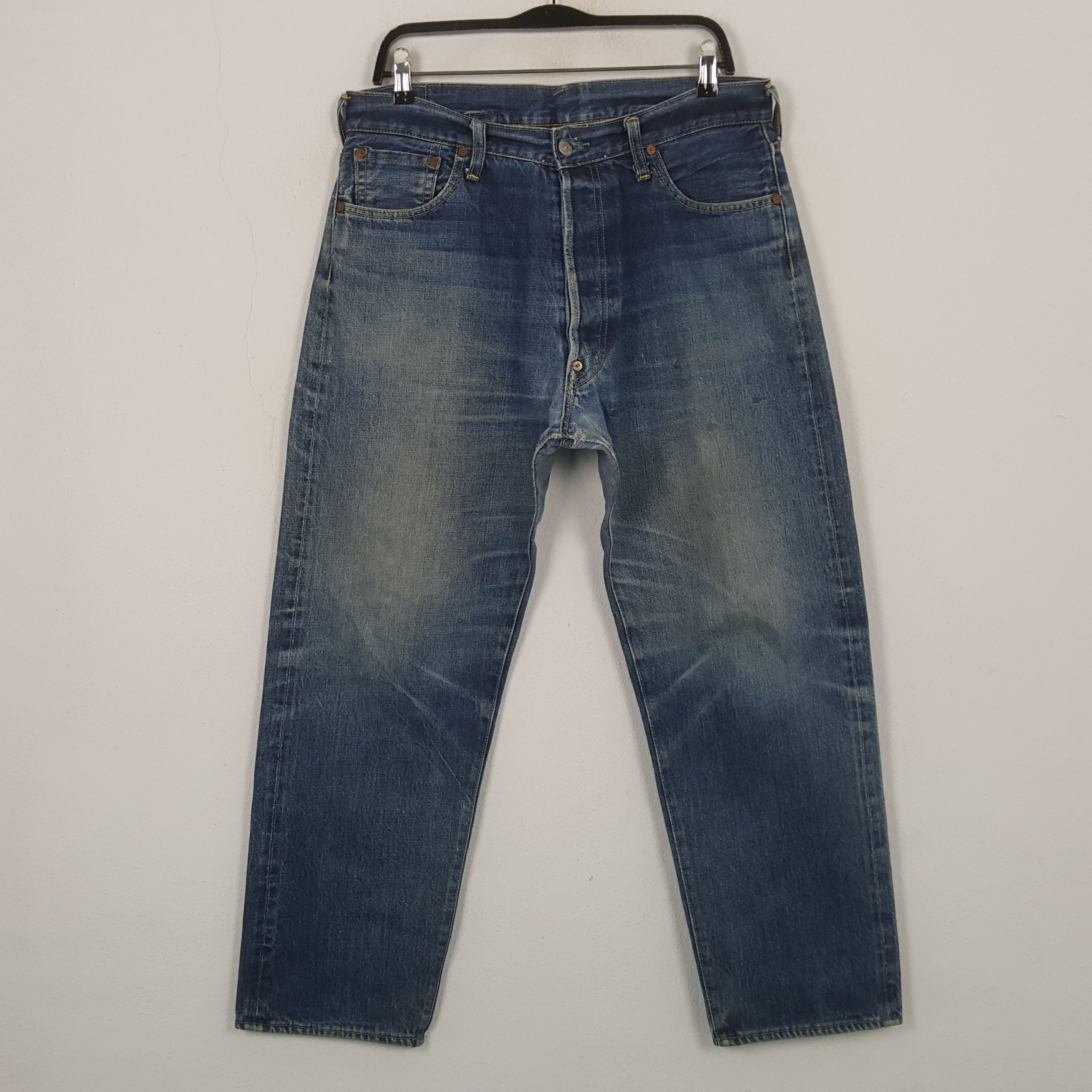 Evisu Evis Japanese Brand Streetwear Custom Daicock Jeans RR23 Size US 34 / EU 50 - 4 Thumbnail