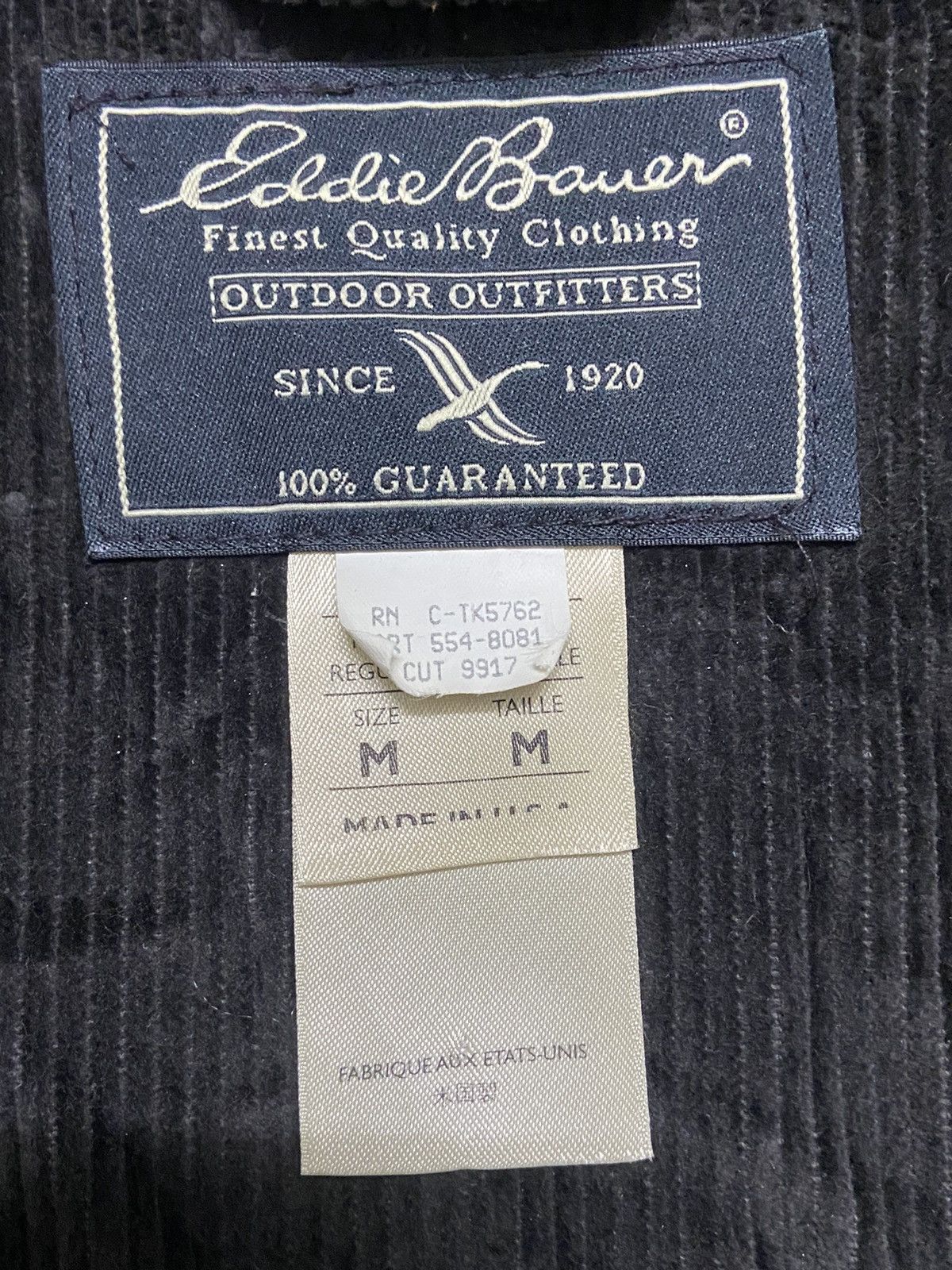 Eddie Bauer × Vintage Vintage Eddie Bauer Checker Oversized Fleece Jacket Size US M / EU 48-50 / 2 - 4 Thumbnail