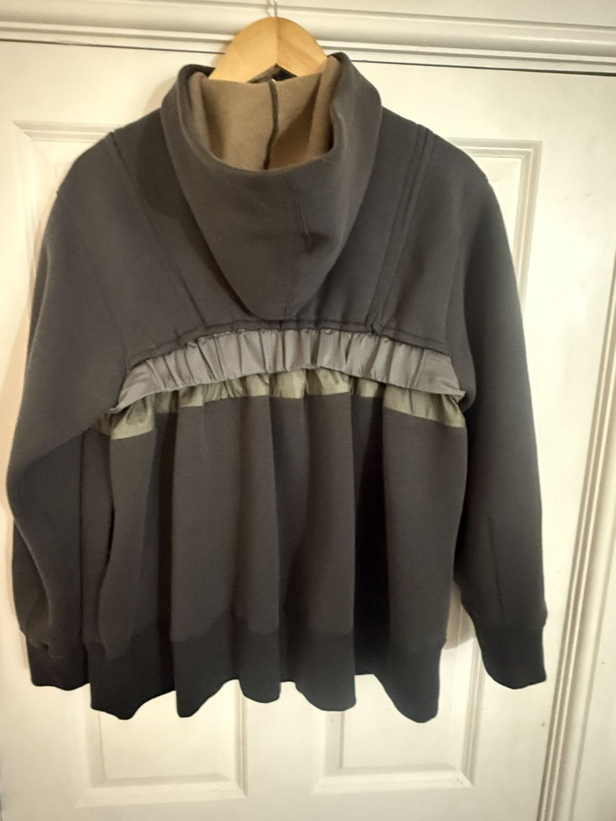 Sacai Sacai sponge sweat Hoodie Size US XL / EU 56 / 4 - 5 Thumbnail