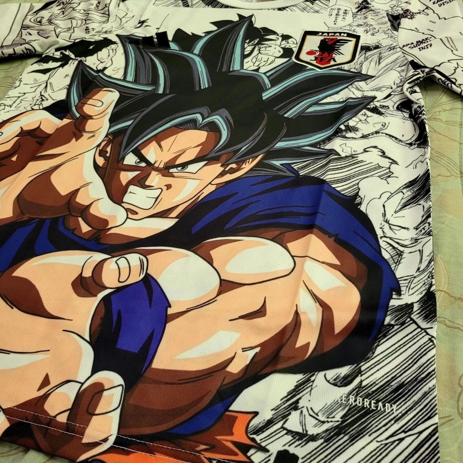 Other Japan Anime Soccer Jersey Gogeta Dragon Ball Blue Edition Size US M / EU 48-50 / 2 - 8 Thumbnail