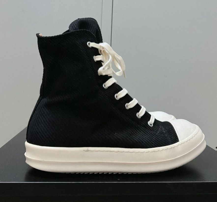 Rick Owens rickowens drkshdw high top sneakers. Size US 9 / EU 42 - 3 Thumbnail