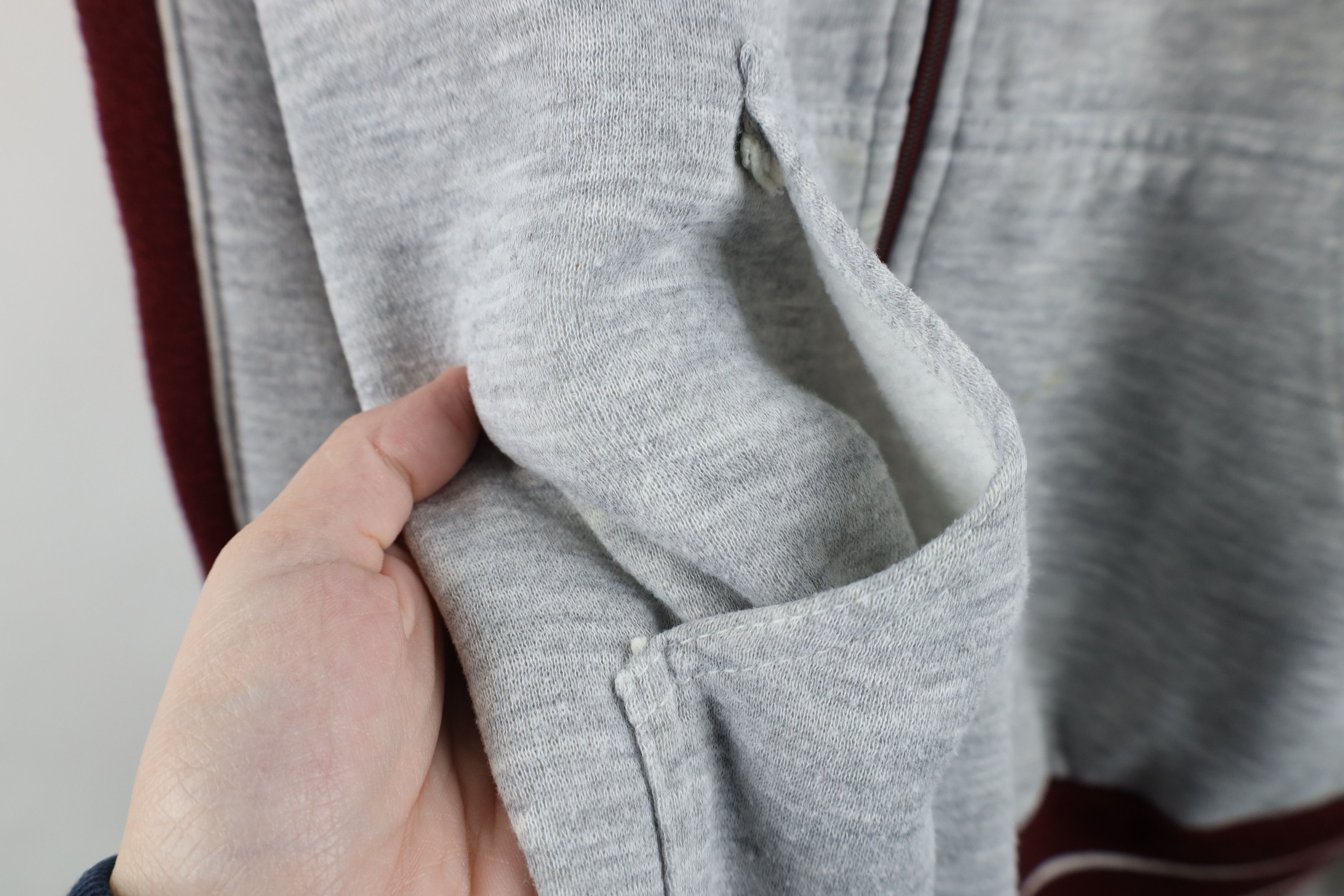 Vintage Vintage 70s Streetwear Triblend Full Zip Hoodie Sweatshirt Size US L / EU 52-54 / 3 - 6 Thumbnail