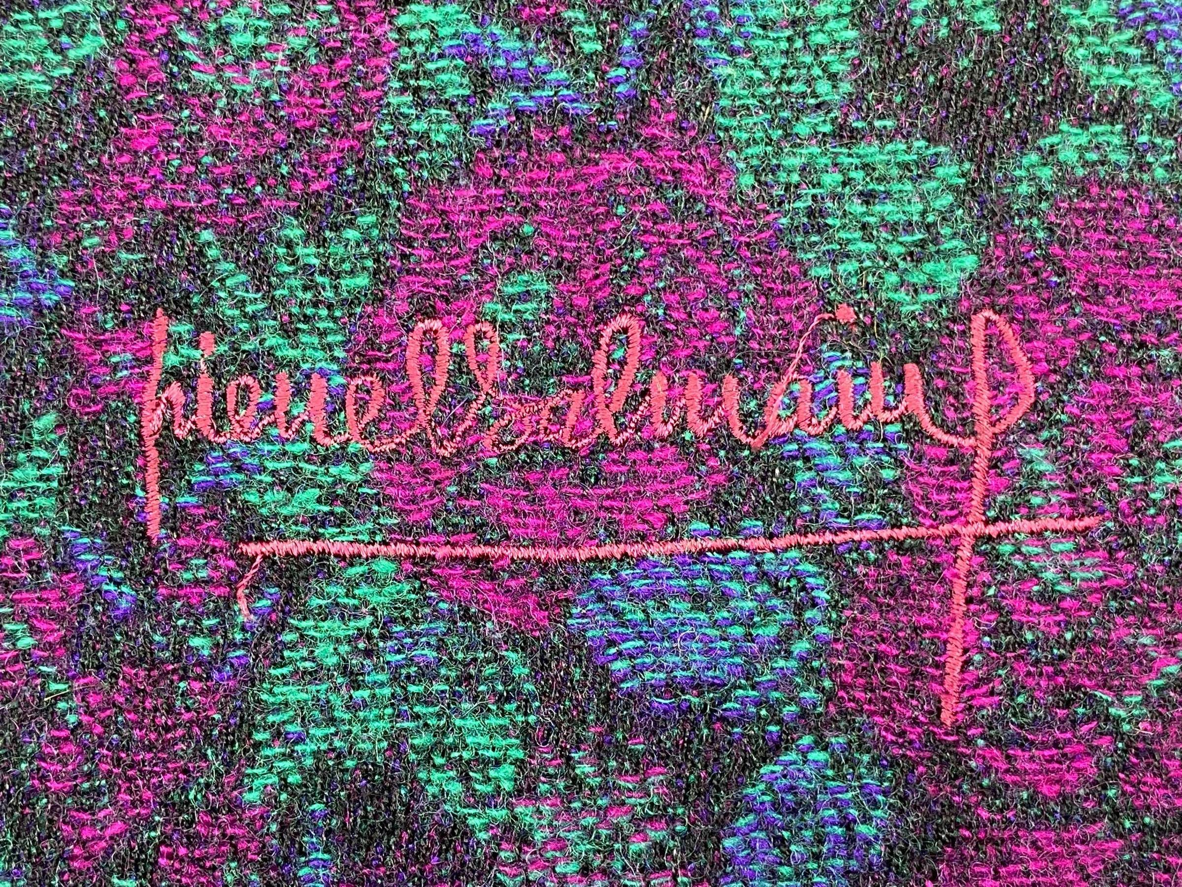 Pierre Balmain × Vintage Pierre Balmain Paris scarf flower Vintage Scarves Size ONE SIZE - 8 Thumbnail