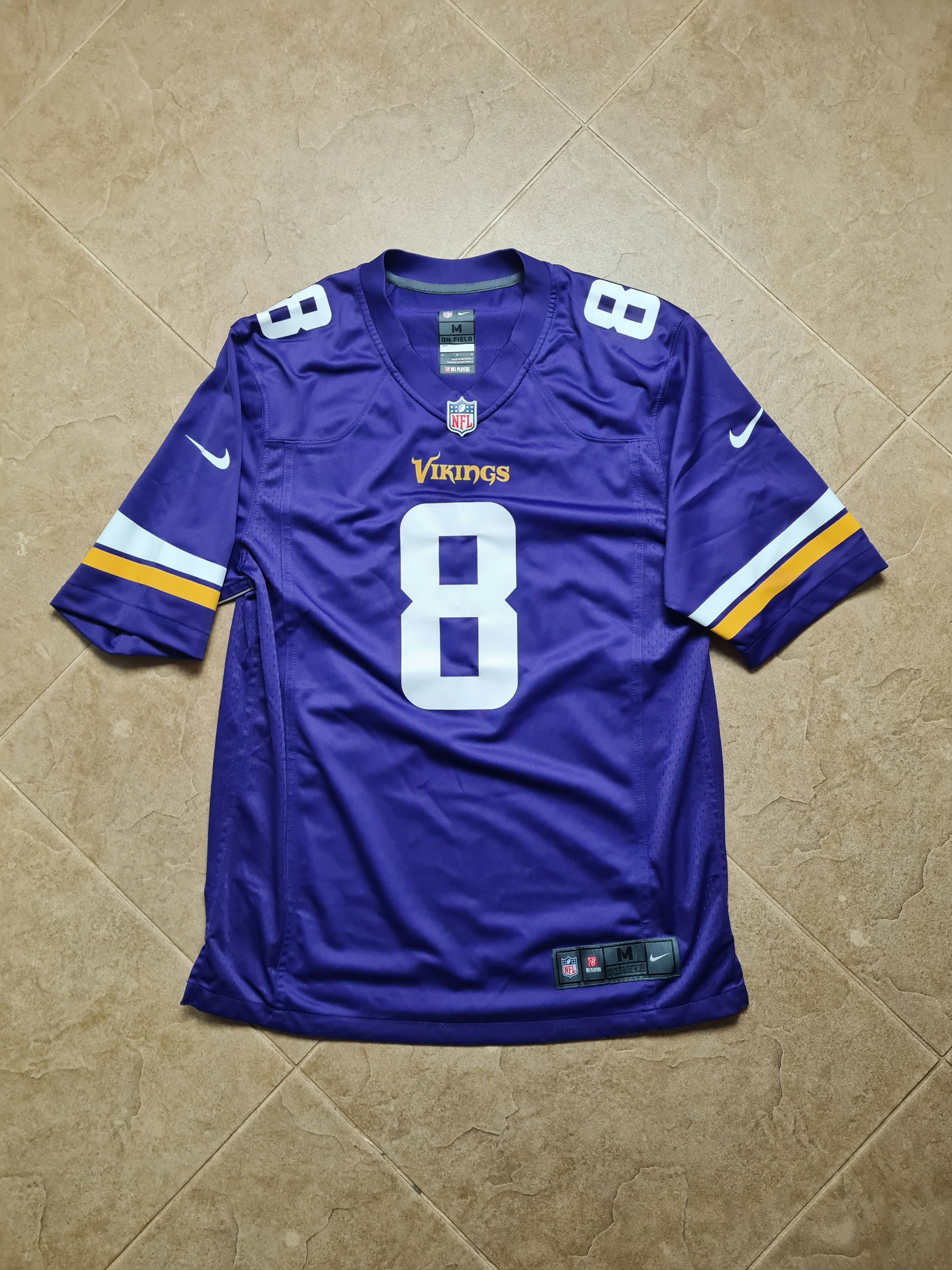 Nike Nike Jersey Shirt NFL USA Minnesota Vikings Sam Bradford #8 Size US M / EU 48-50 / 2 - 1 Thumbnail