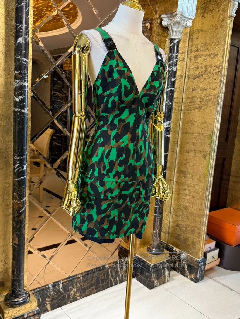 Versace Versace Camouflage dress Size M / US 6-8 / IT 42-44 - 5 Thumbnail