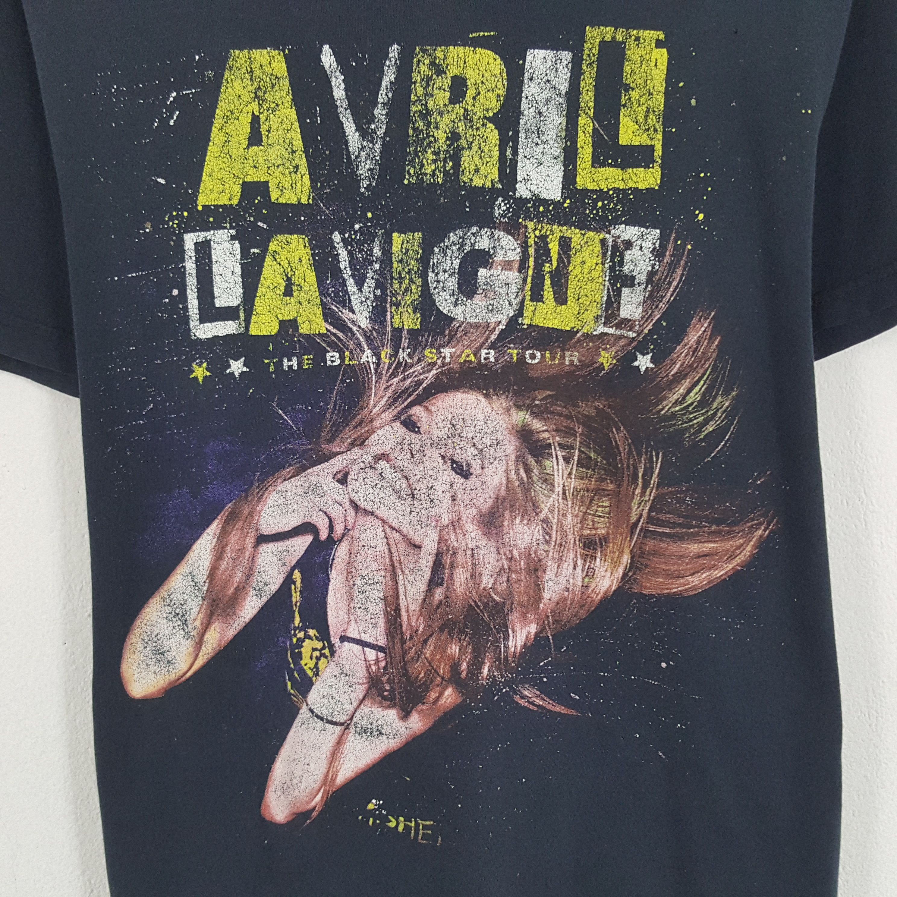 Band Tees × Vintage Vintage Avril Lavigne The Slack Star Tour Tshirt Size US M / EU 48-50 / 2 - 2 Thumbnail
