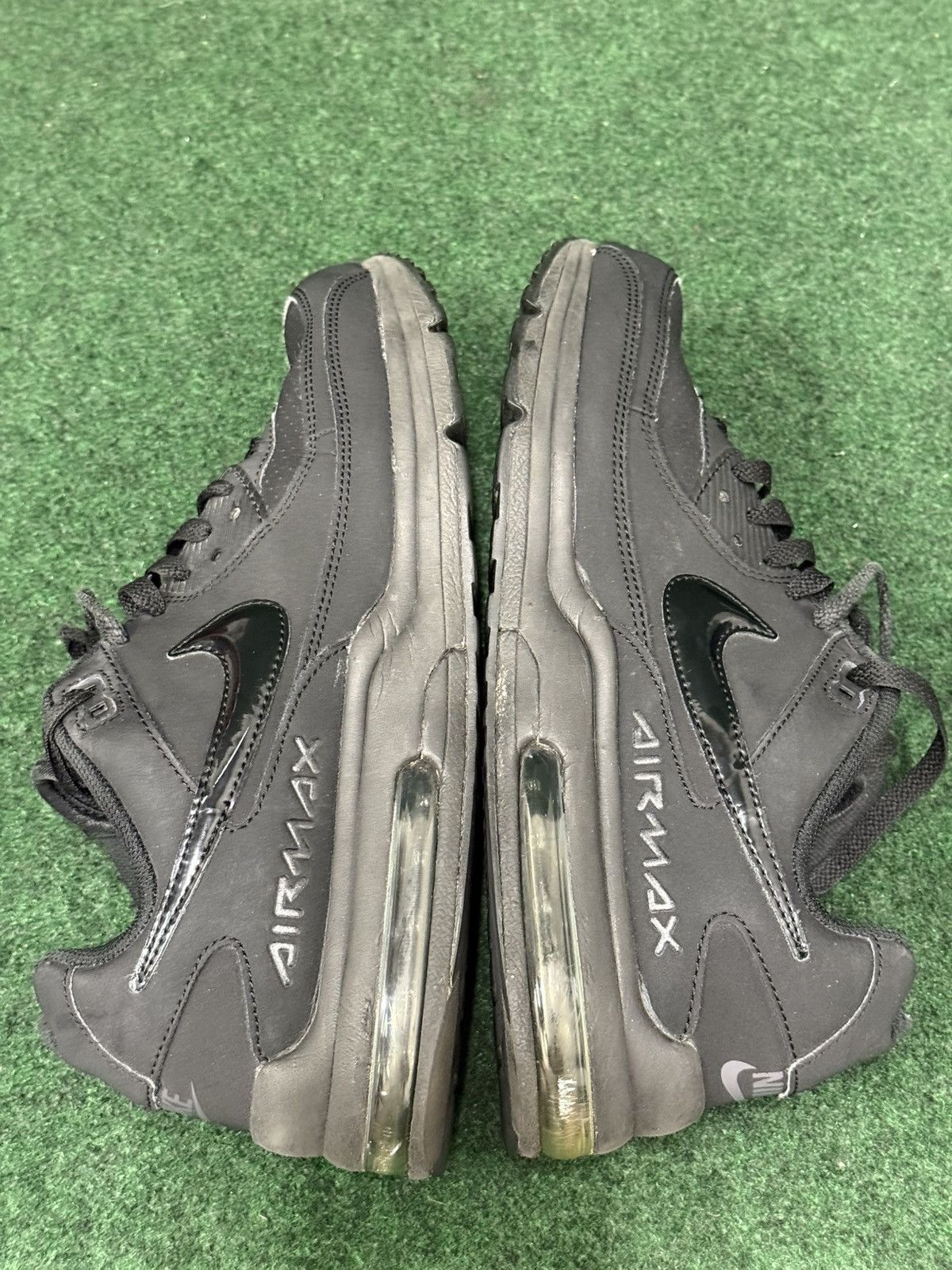Nike 2015 Nike Air Max Wright 3 Triple Black 687974-002 Size US 11 / EU 44 - 3 Thumbnail
