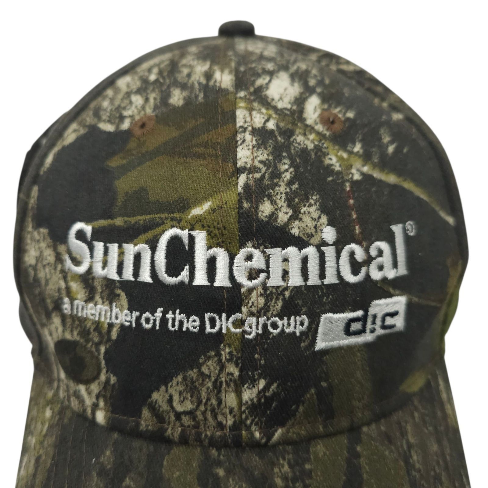 Other Mossy Oak Break Up Camo Flex Strap Cap Hat Sun Chemical Size ONE SIZE - 7 Thumbnail