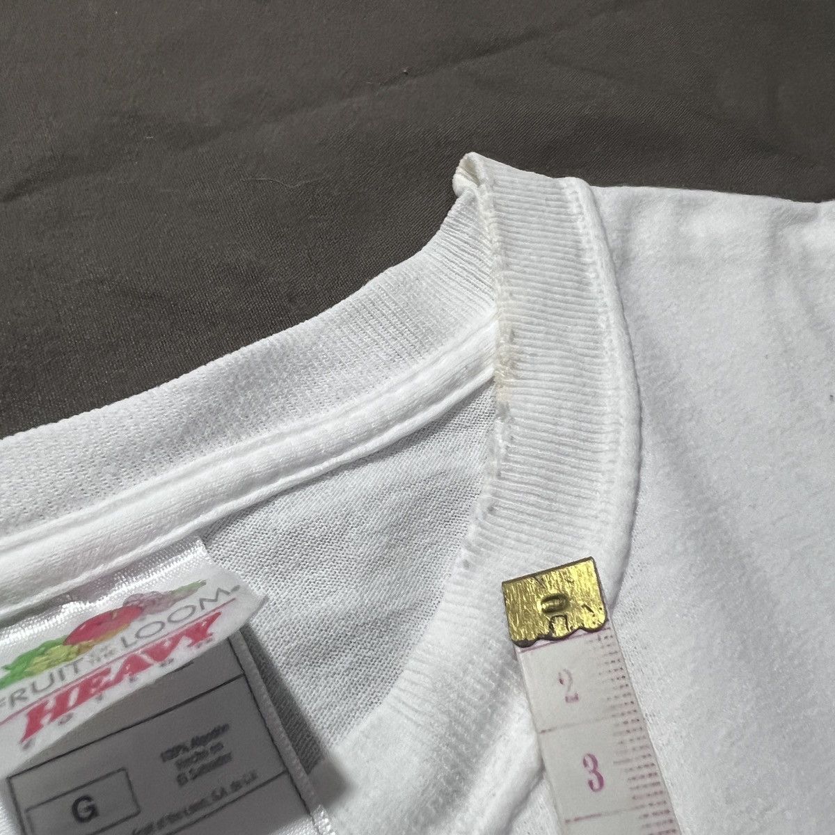 Vintage Vintage Y2K The saving one Jesus God Bible Holy Tee Bigface Size US L / EU 52-54 / 3 - 7 Thumbnail