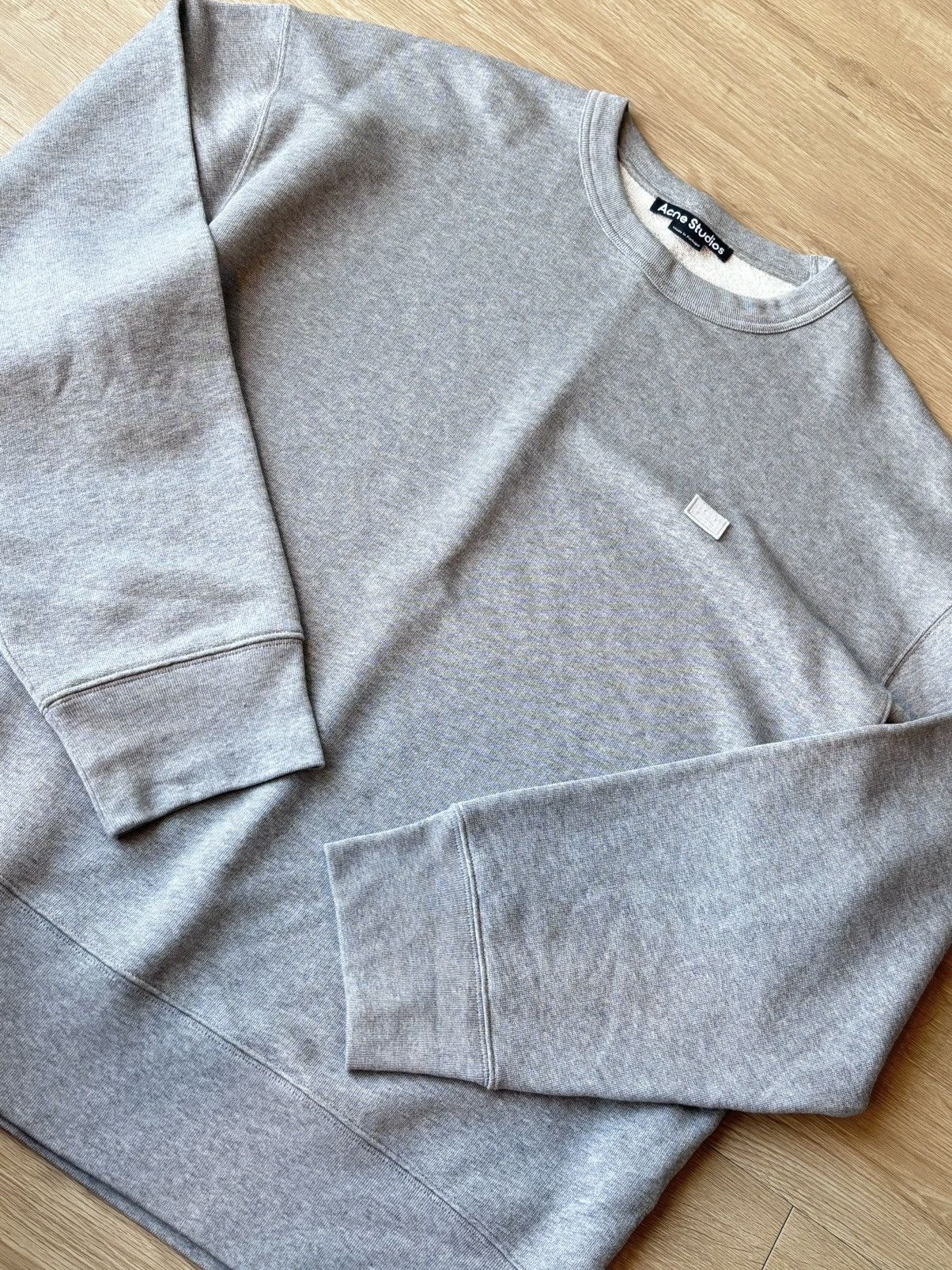 Acne Studios Acne Studios - Men’s Face Patch Sweater Size US L / EU 52-54 / 3 - 5 Thumbnail