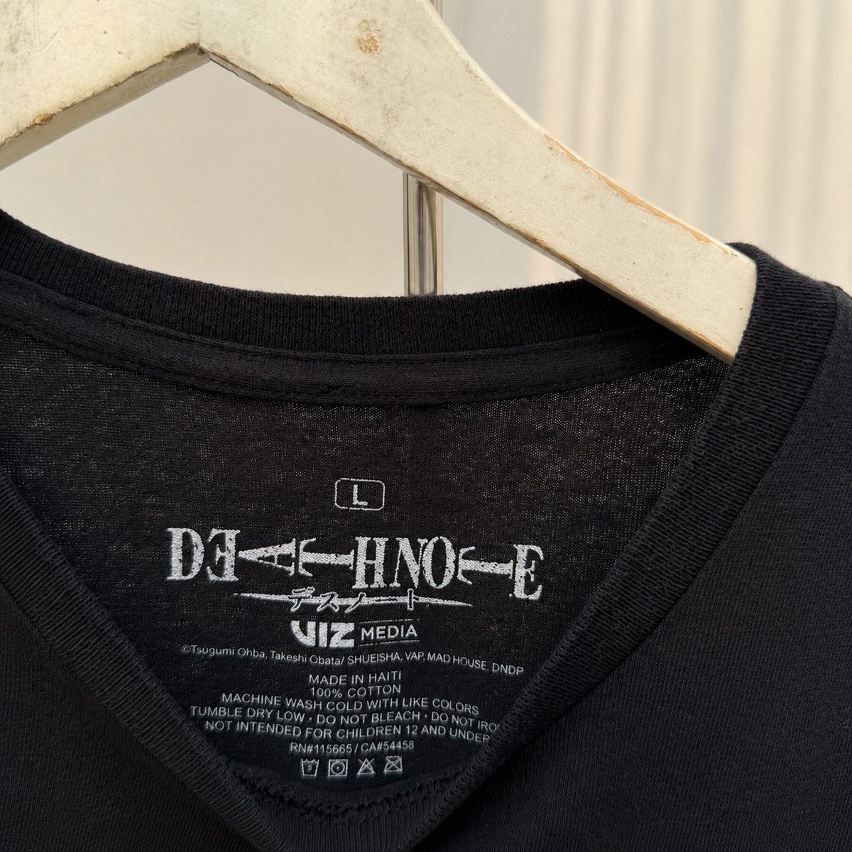 Vintage Death note ryuk anime tshirt Size US L / EU 52-54 / 3 - 2 Thumbnail
