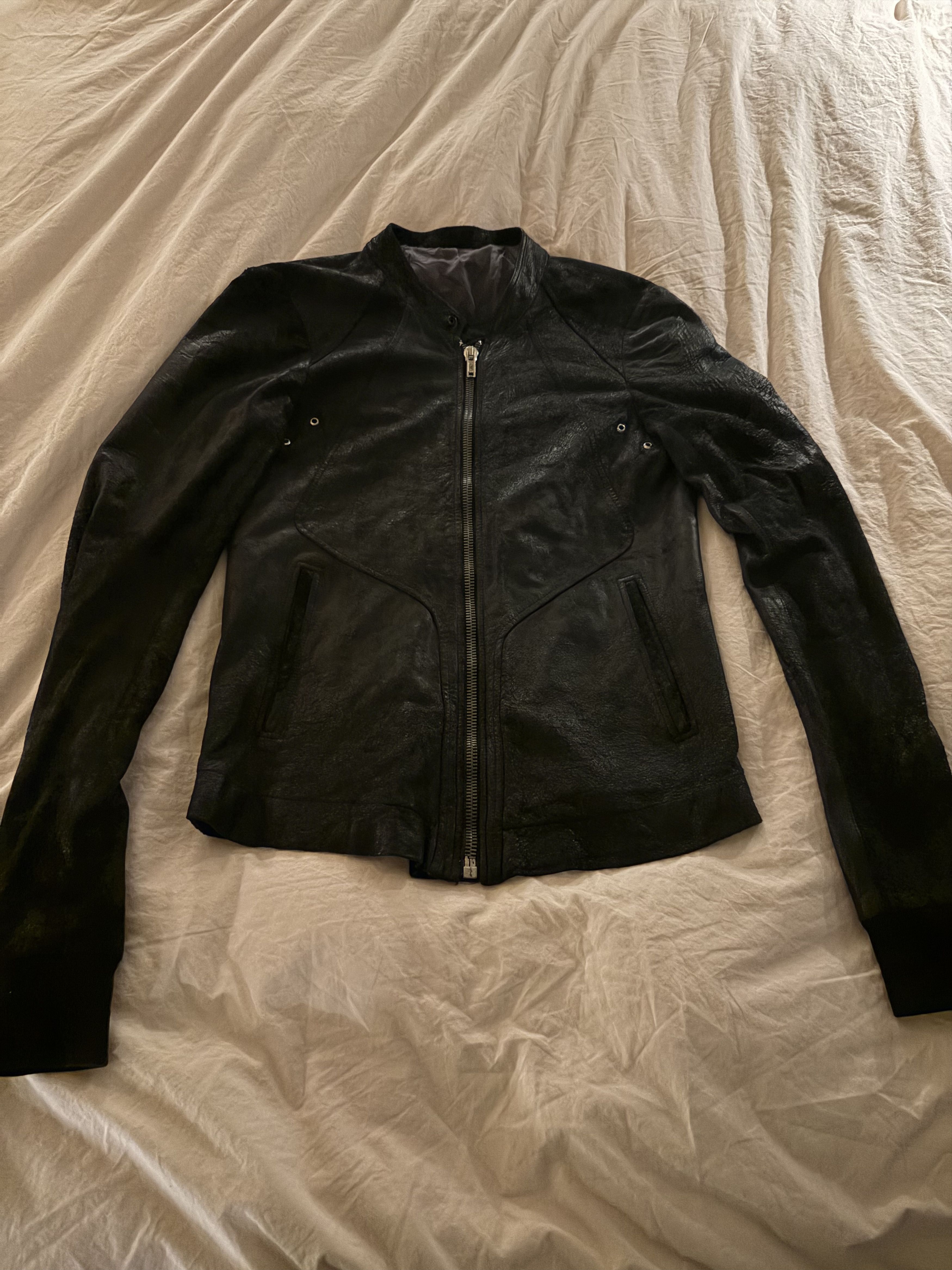 Rick Owens Rick Owens Lamb Leather Jacket OG Size US S / EU 44-46 / 1 - 1 Thumbnail