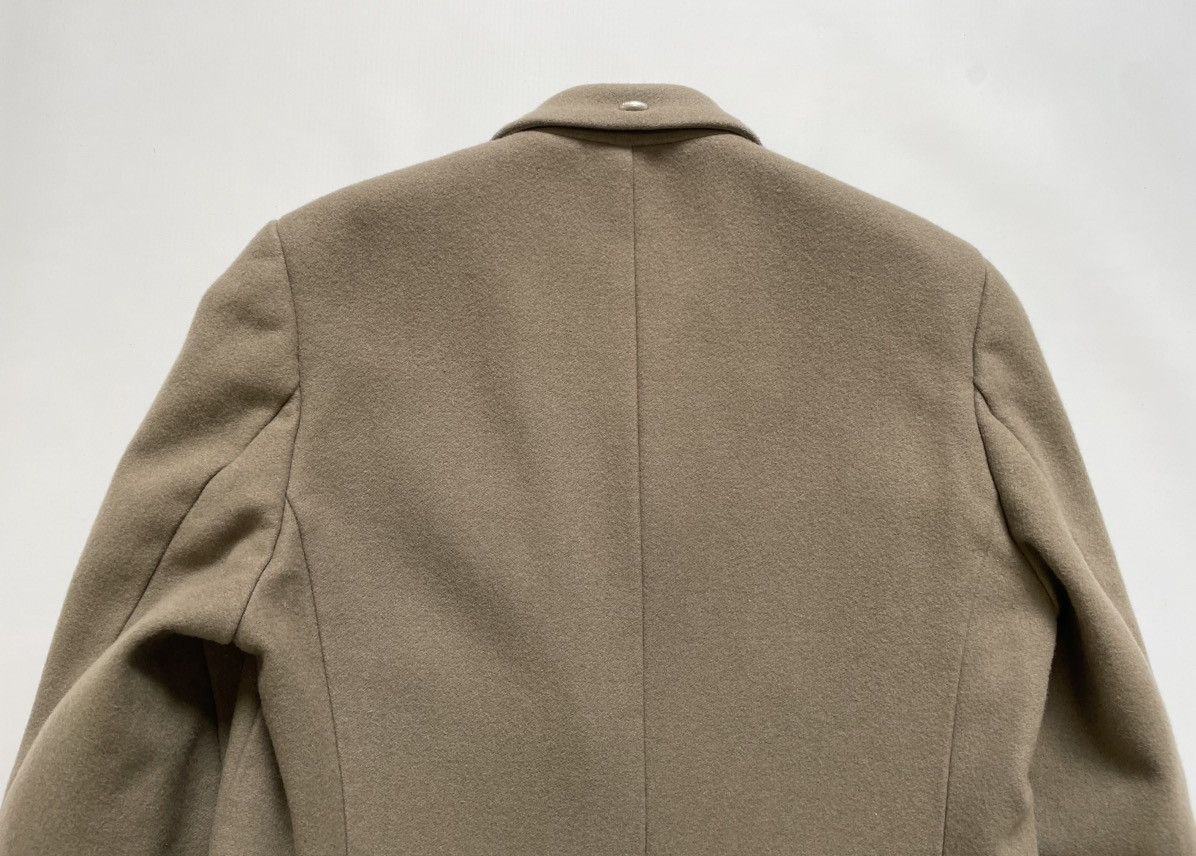 Our Legacy Peafowl Tan ‘Manta’ Wool Overcoat Size S / US 4 / IT 40 - 15 Thumbnail