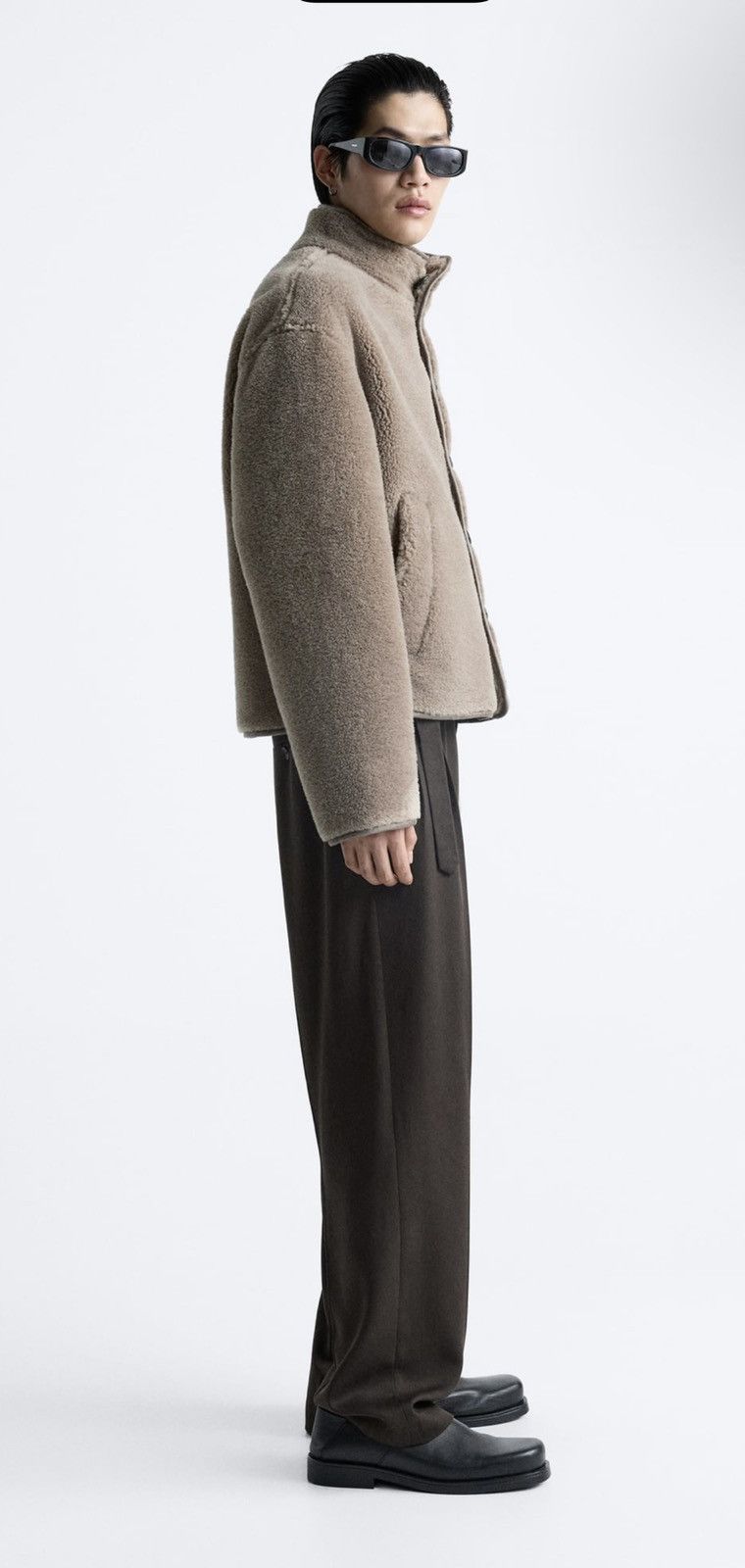 Zara FLEECE JACKET SPECIAL EDITION Size US L / EU 52-54 / 3 - 2 Thumbnail