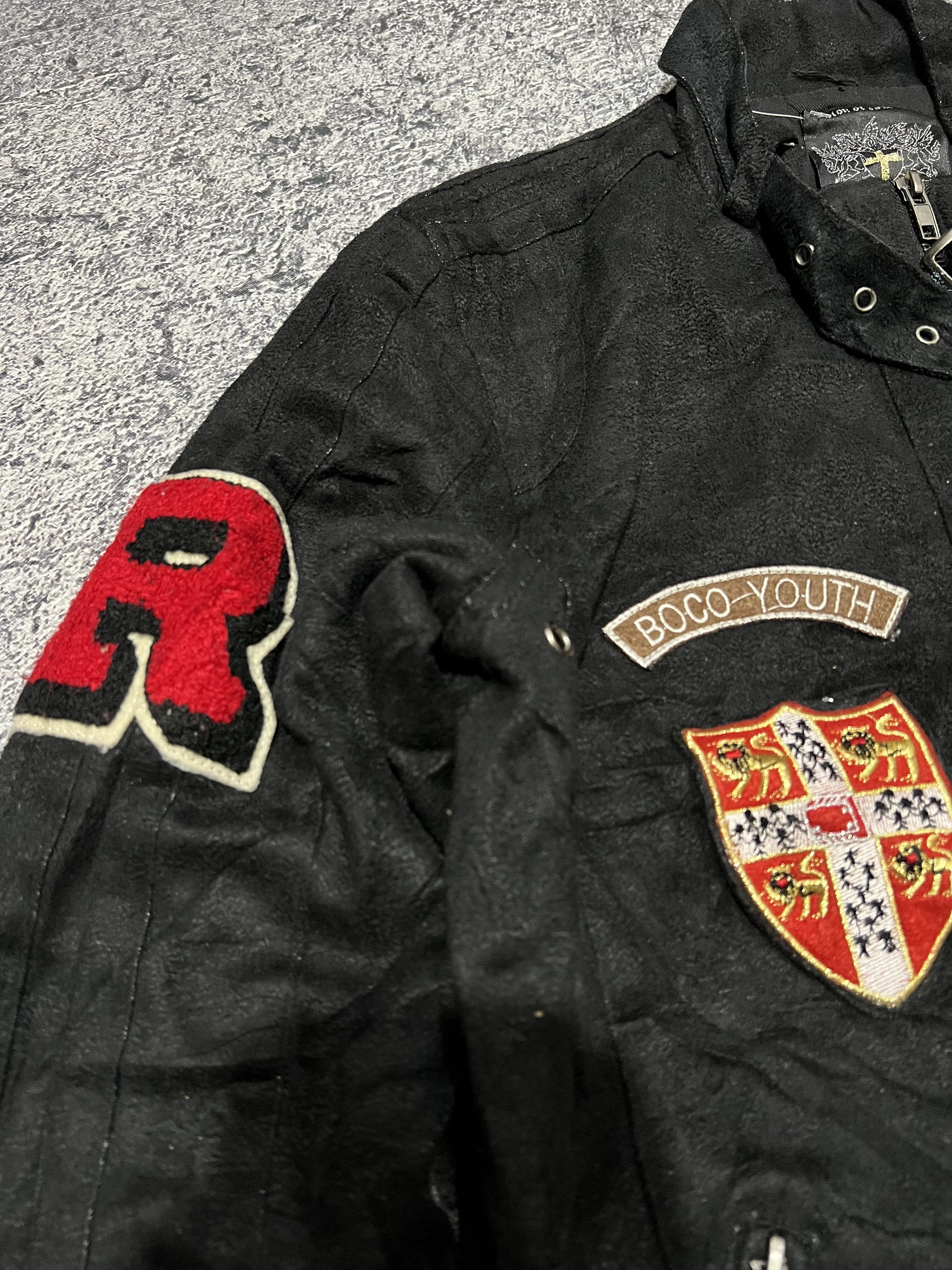 Japanese Brand 2000s Japanese Archive Ifsixwasnine Punk Biker Moleskin y2k Size US M / EU 48-50 / 2 - 4 Thumbnail