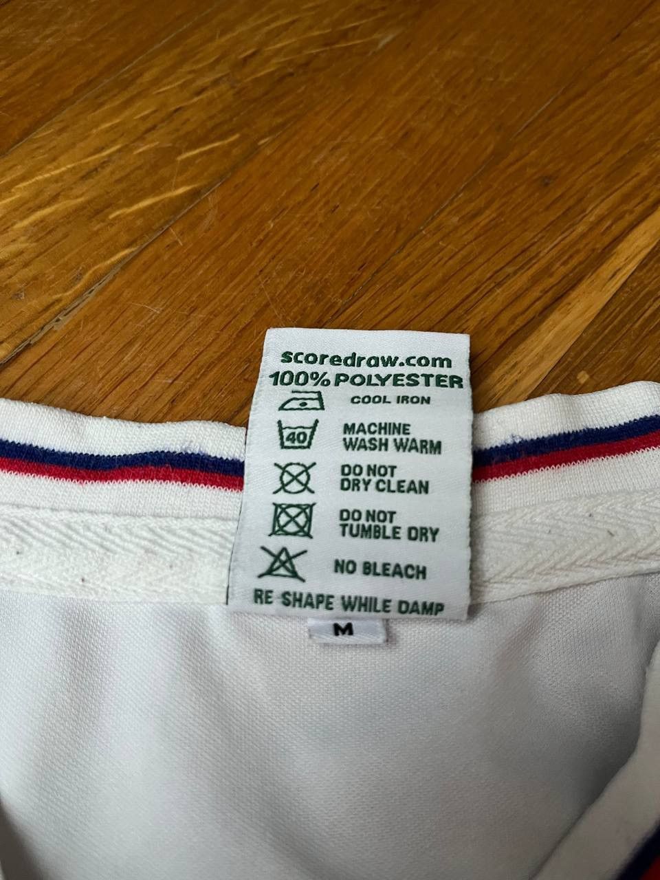 Vintage Score Draw England national team 1982 vintage jersey Size US M / EU 48-50 / 2 - 5 Thumbnail