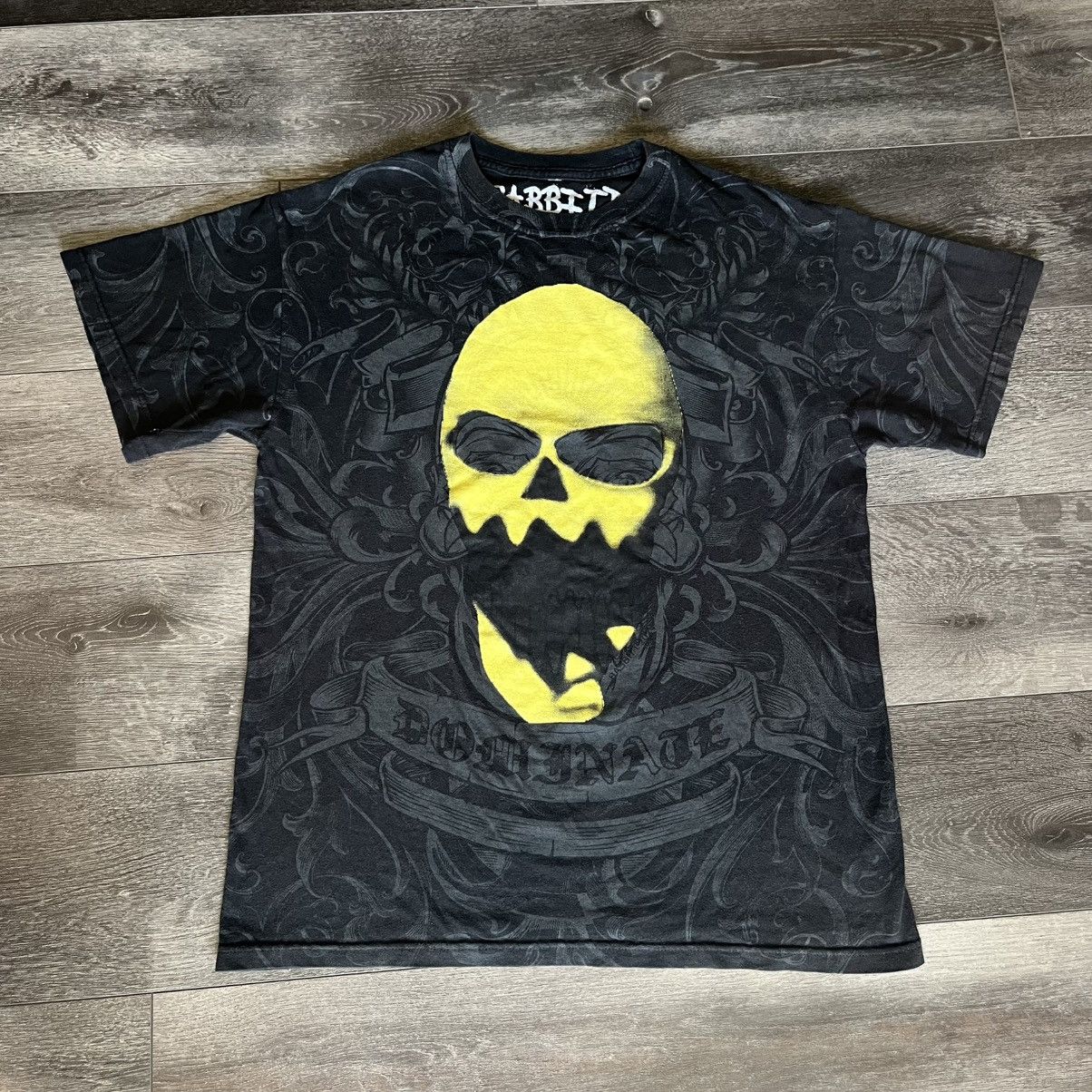 Asspizza Vintage Asspizza Babbitt Revived Mask Affliction Style Tee Size US M / EU 48-50 / 2 - 1 Thumbnail